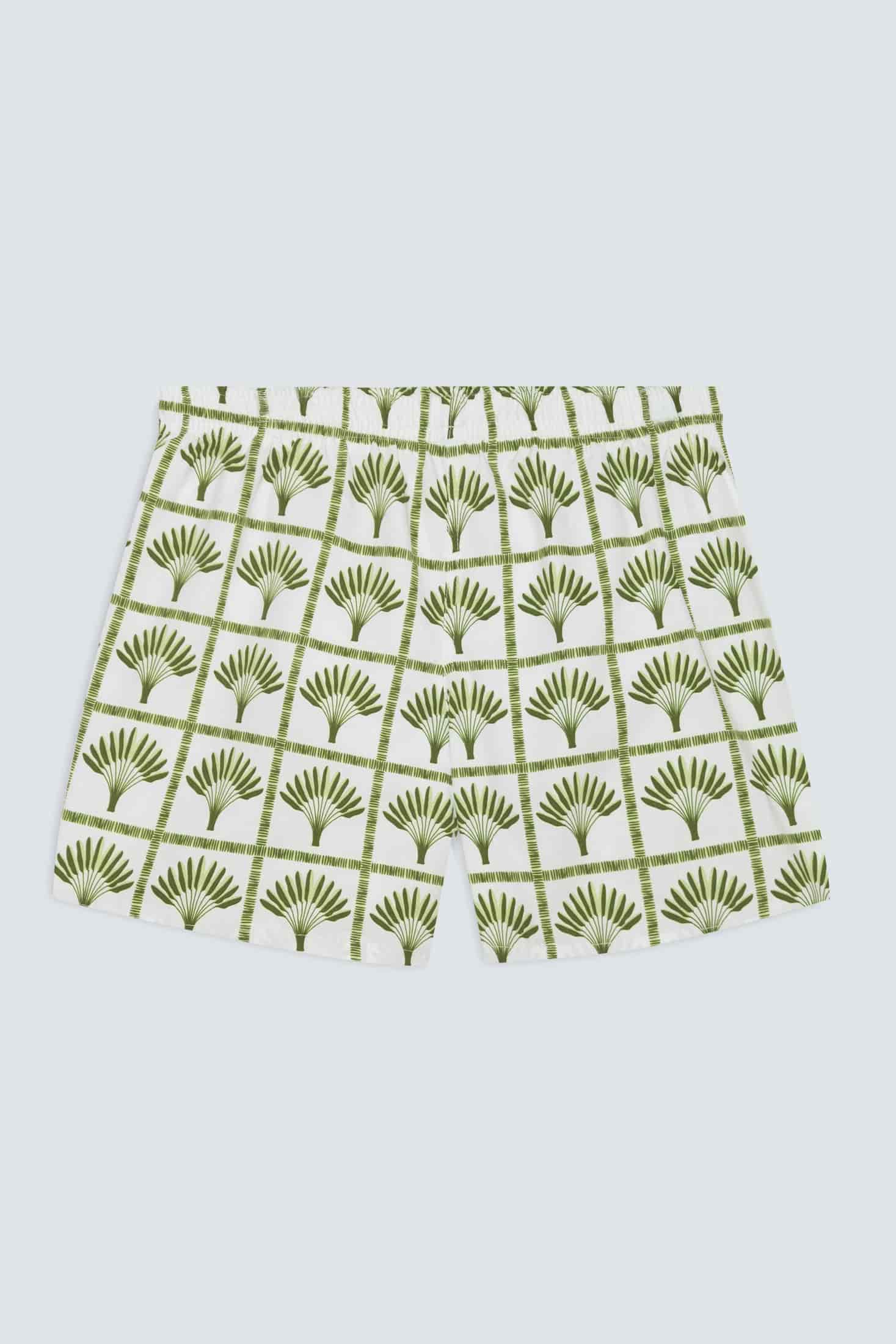 Men's green palmar swim trunk - miniatura 2