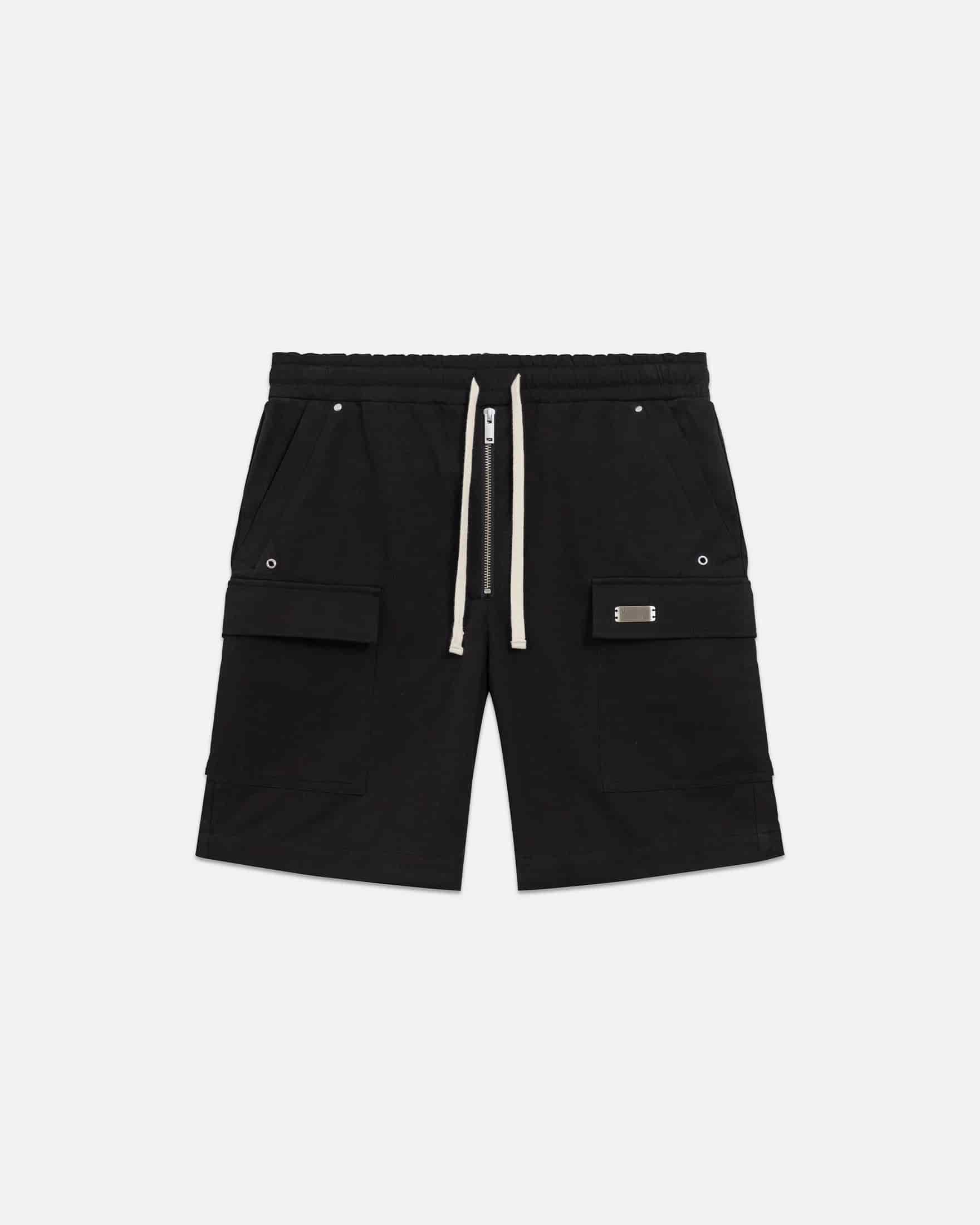 Basics Utility Zippered Shorts Black - miniatura 1