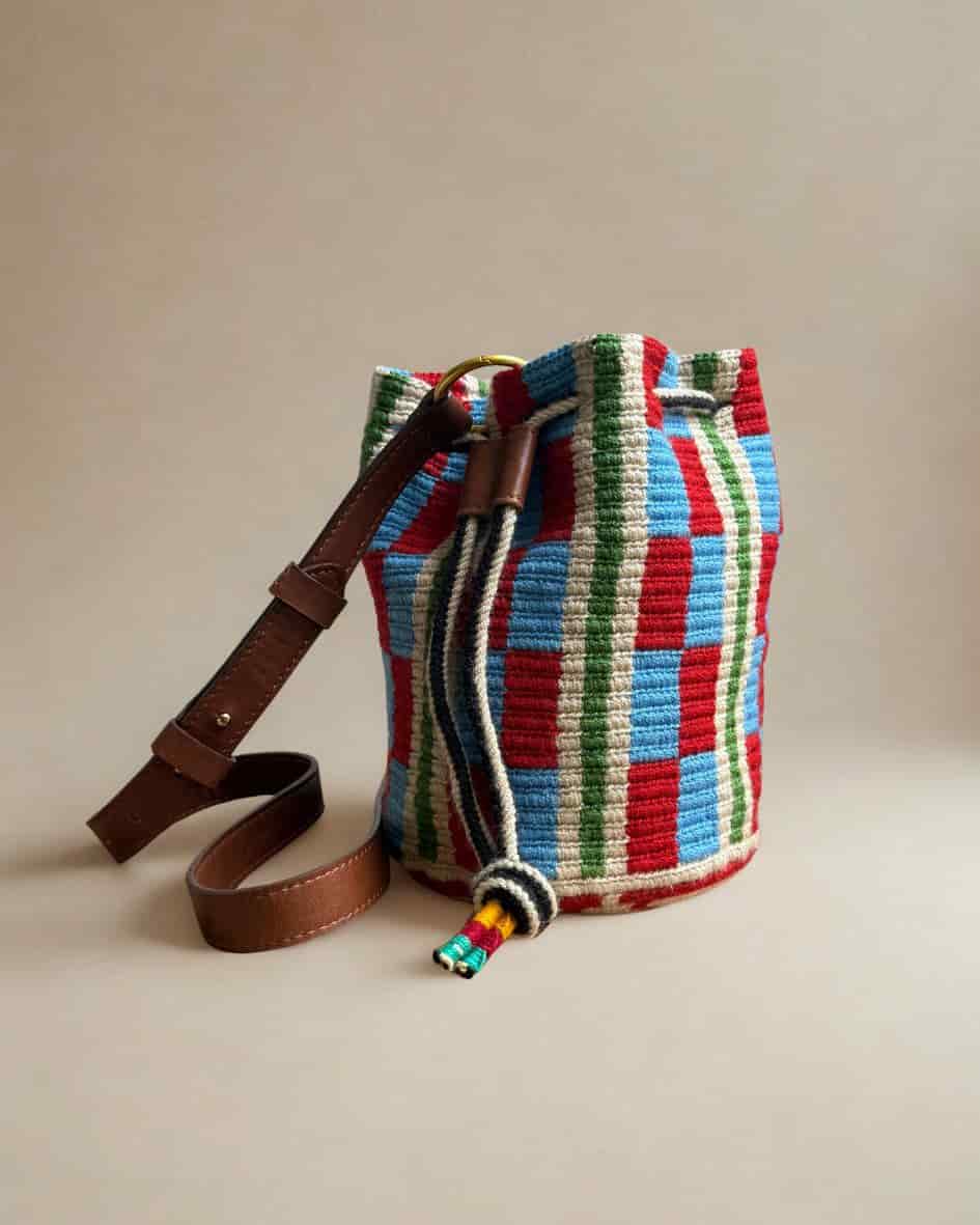 Siloe Small Bucket Bag - miniatura 3