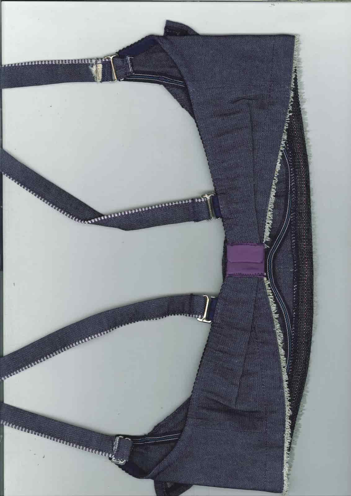 Brasier harness Denim - miniatura 3