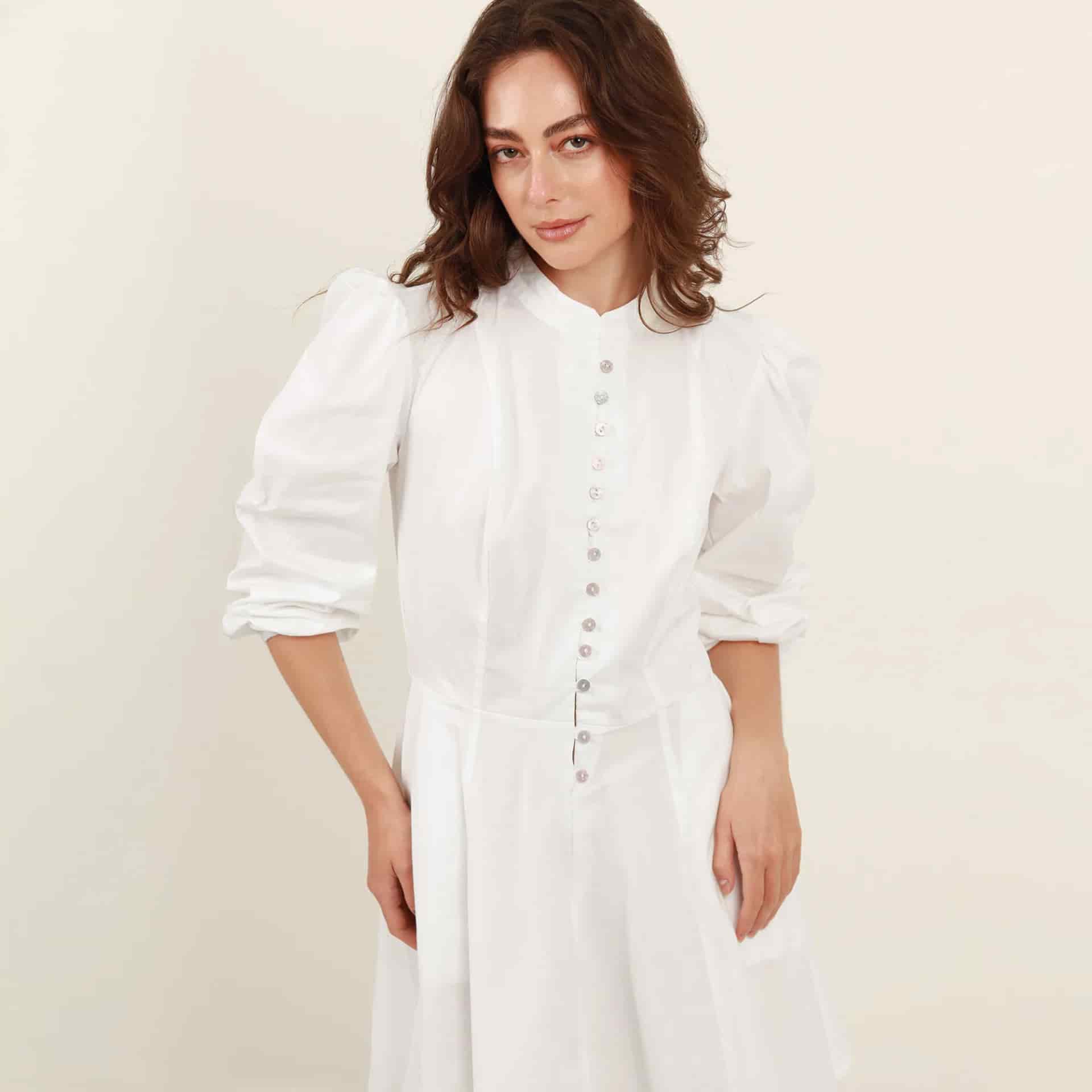 Vestido Cuello Neru Manga Larga - miniatura 5