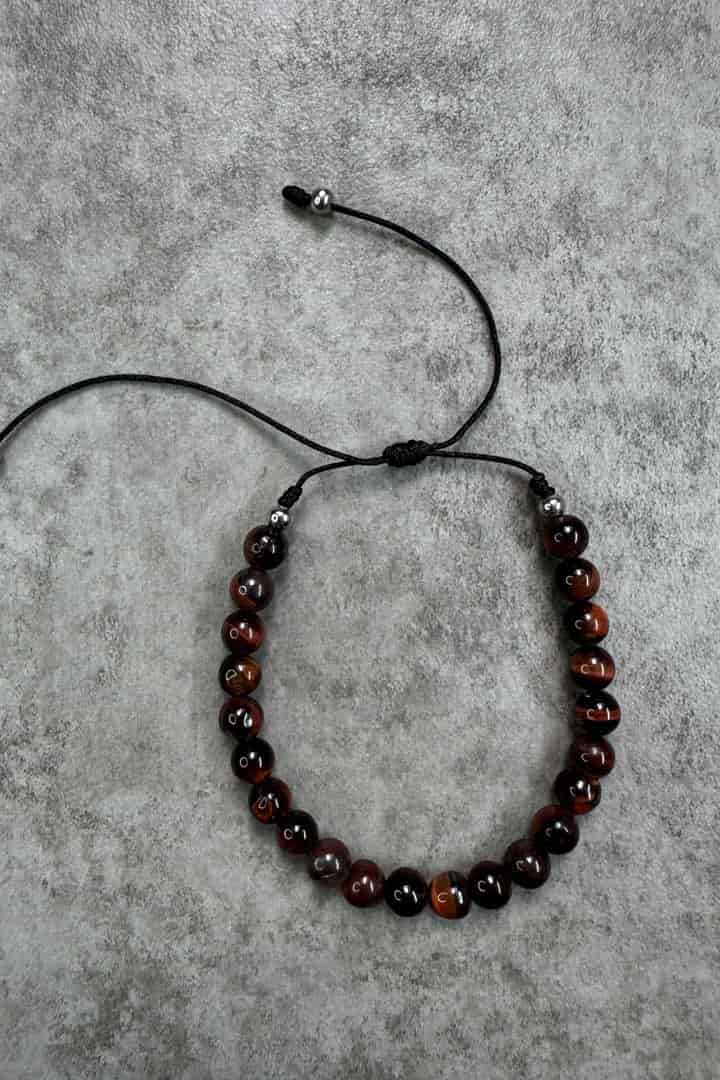 Manilla ojo de tigre rojo - miniatura 3