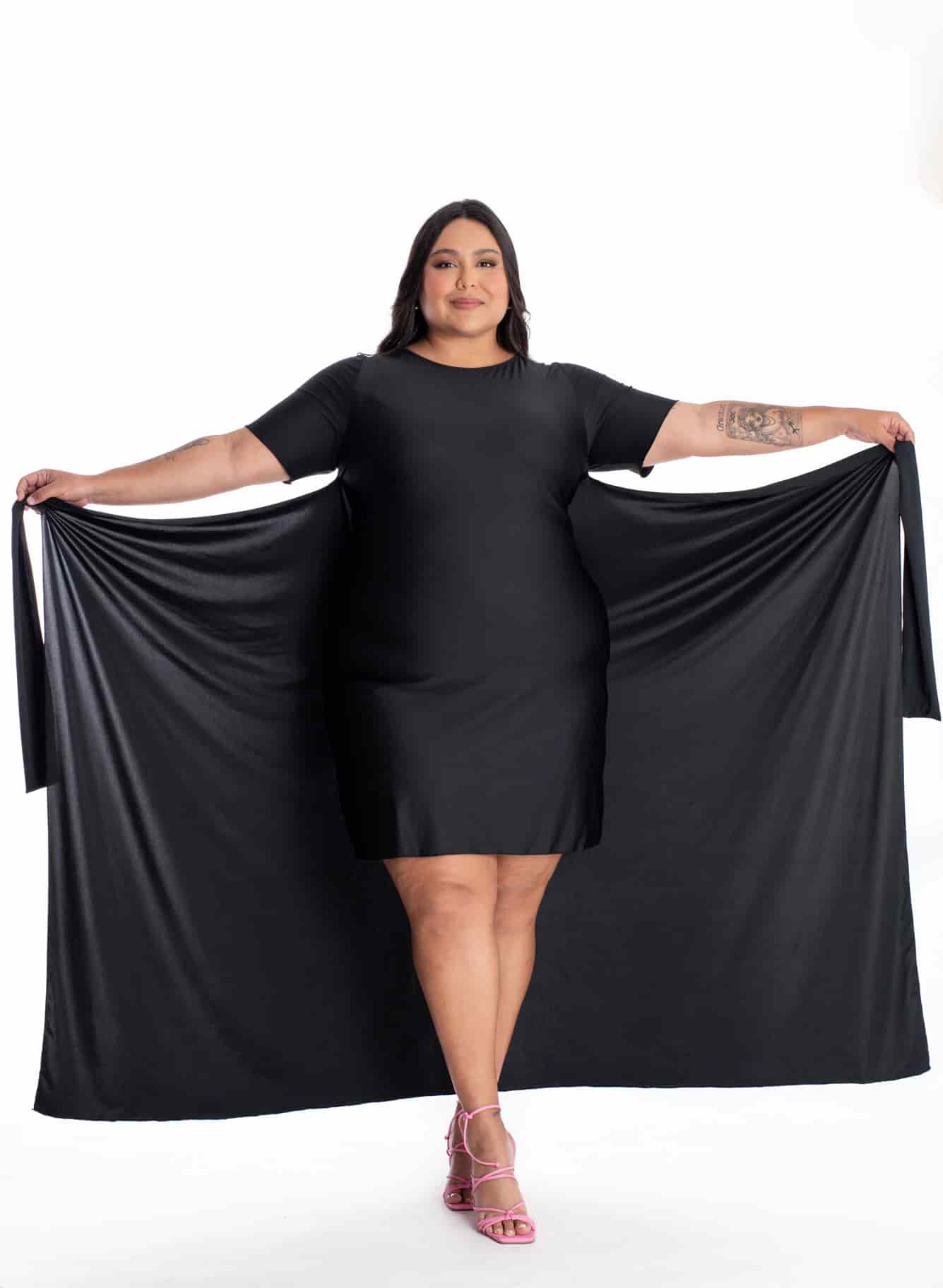Vestido Diverso Negro - miniatura 6
