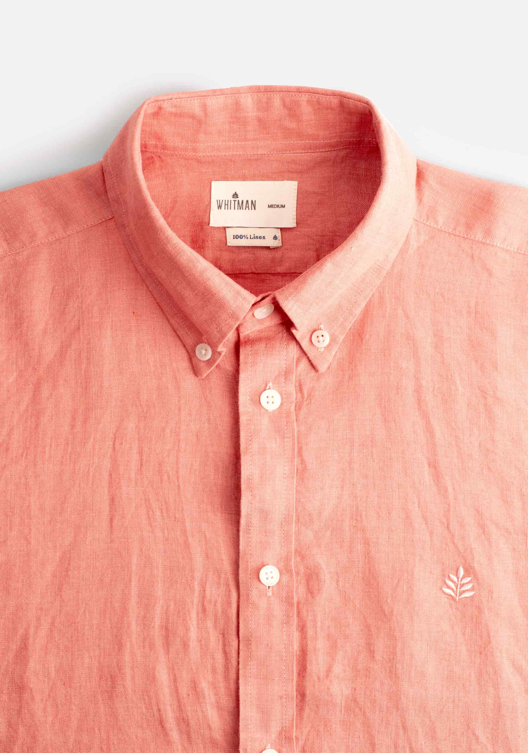 Camisa H CBD Lino Palo De Rosa L-Atn - miniatura 3