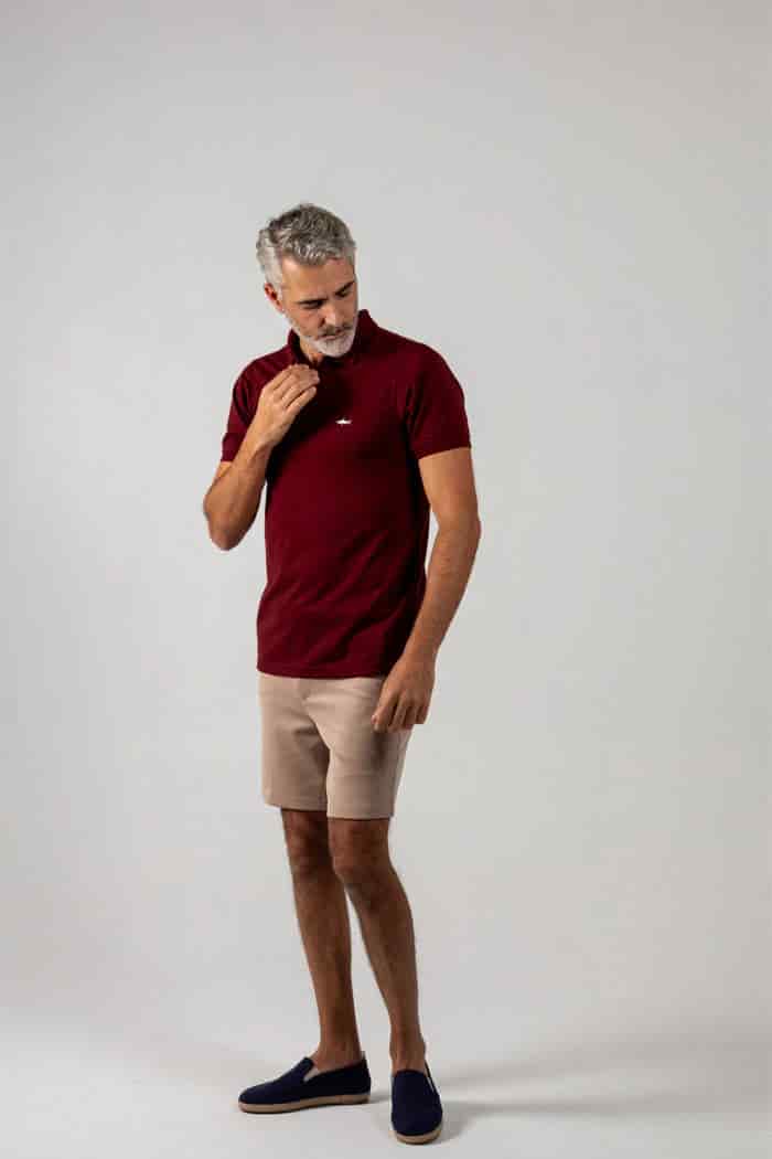 CAMISETA POLO VINOTINTO - miniatura 2