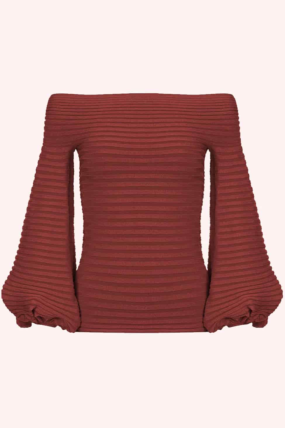 Conde Ribbed Blouse - miniatura 40