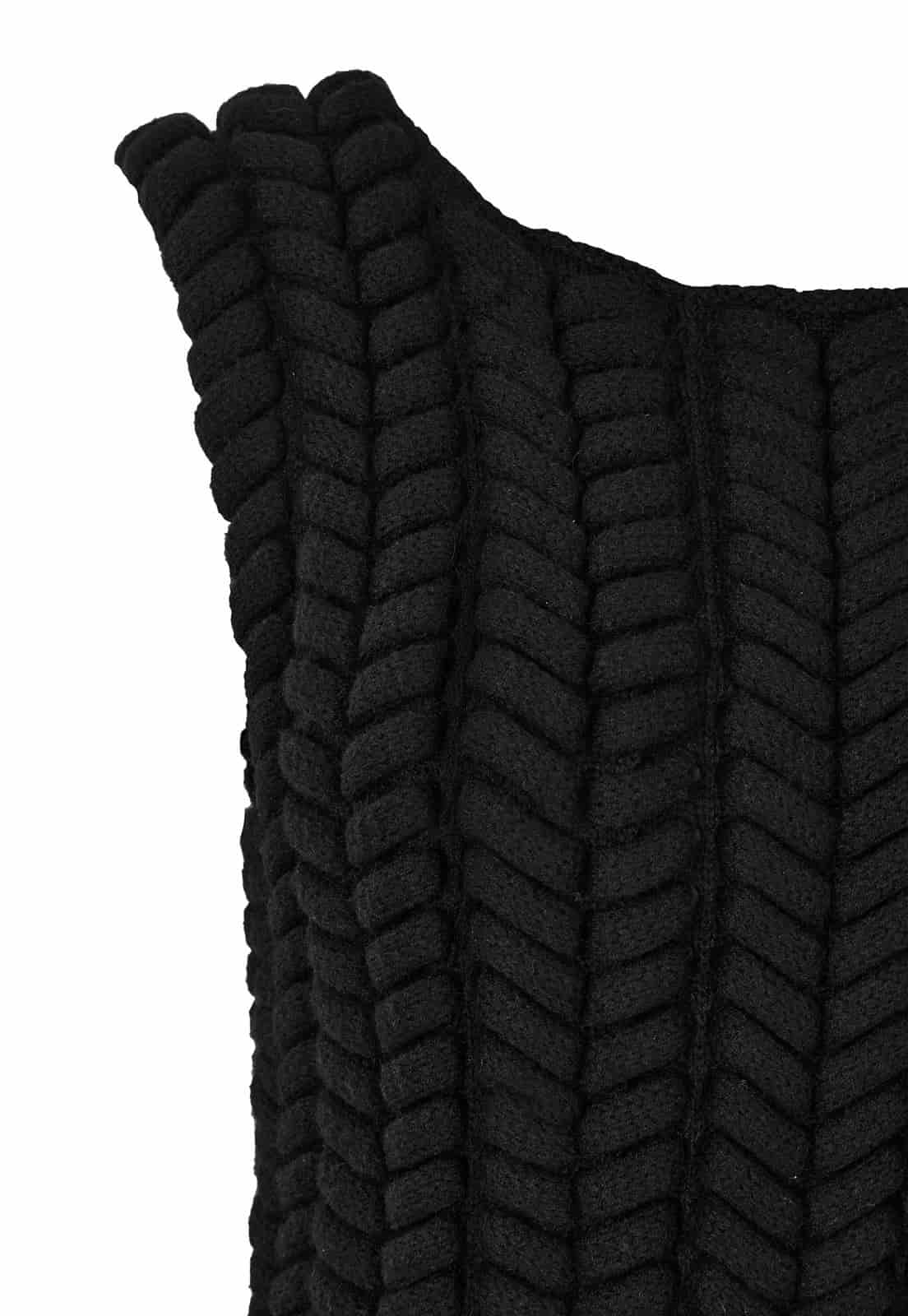 WOVEN BRAIDED DRESS - miniatura 5