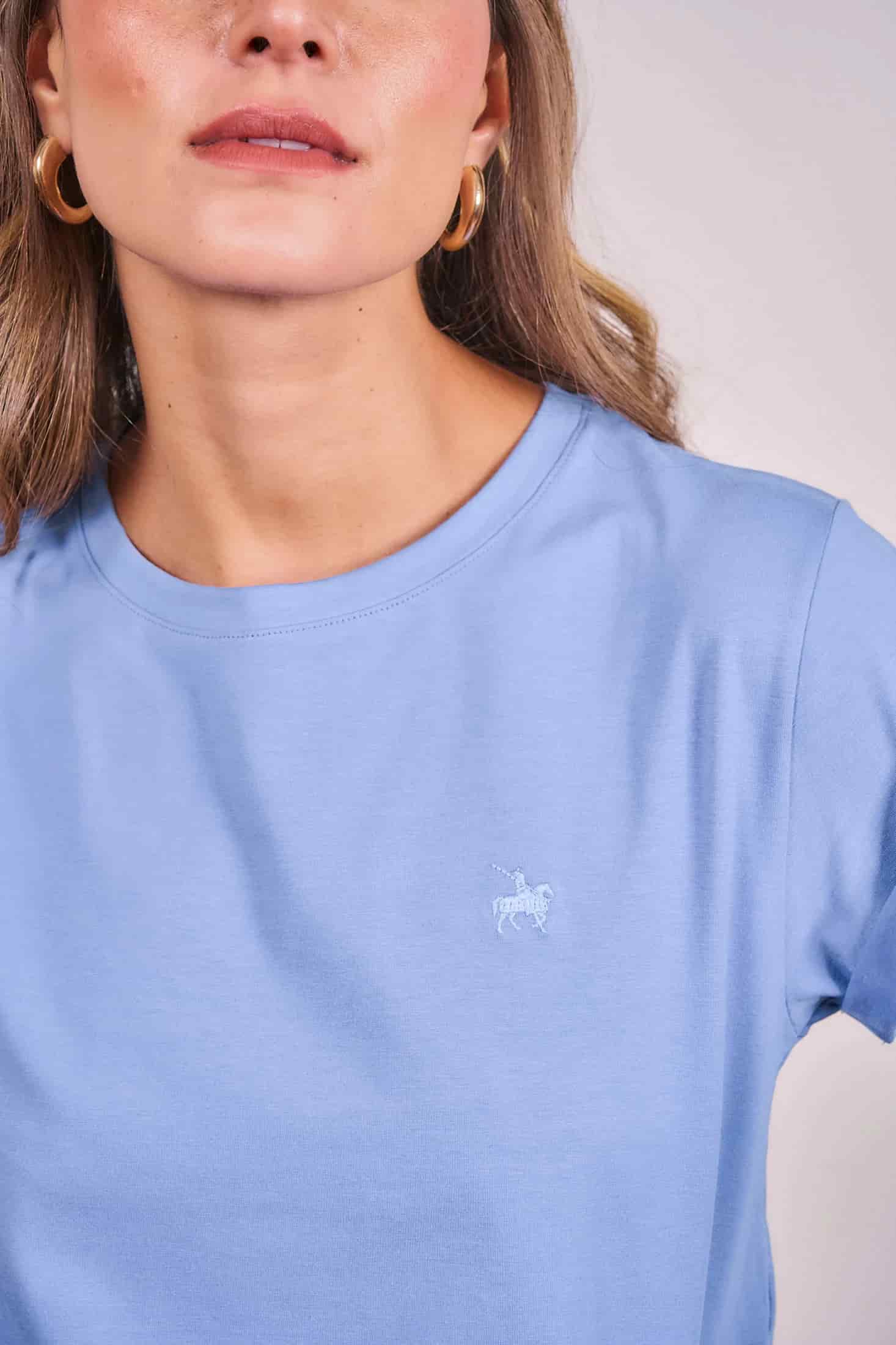 Camiseta Every Day Mujer Azul Cielo - miniatura 2