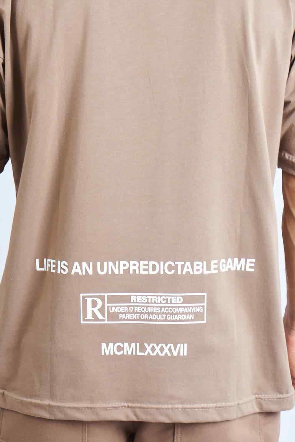 CAMISETA OVERSIZE CAQUI [DROP 0:0] - miniatura 2
