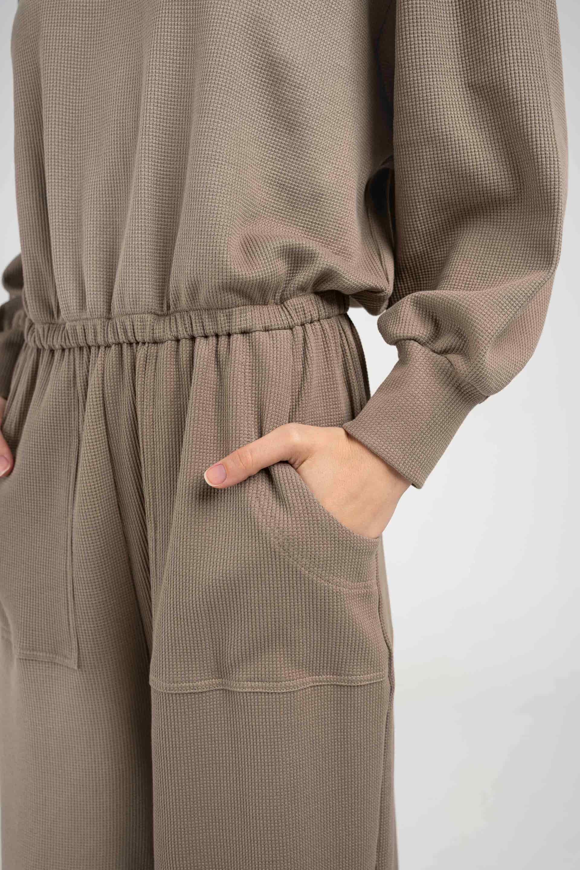Organic Waffle Jumpsuit - miniatura 10