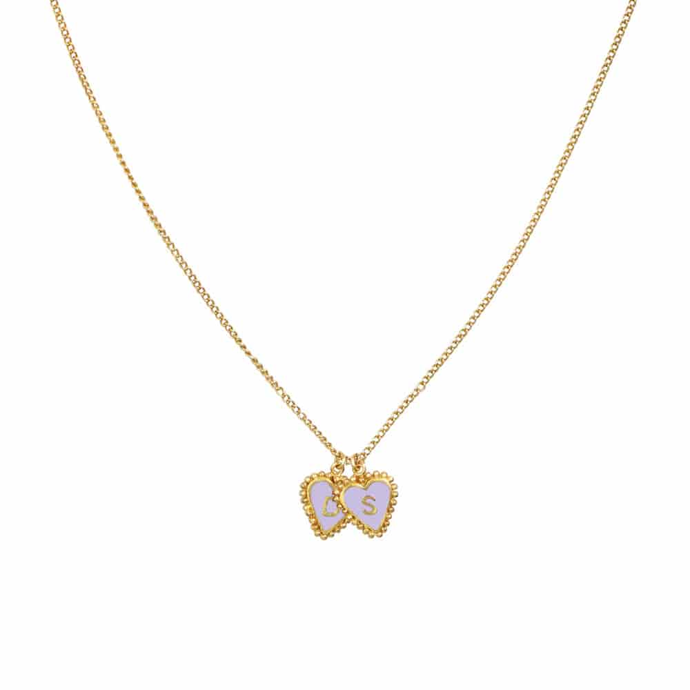 PreOrder Cadena 2 Letras Heart - miniatura 7