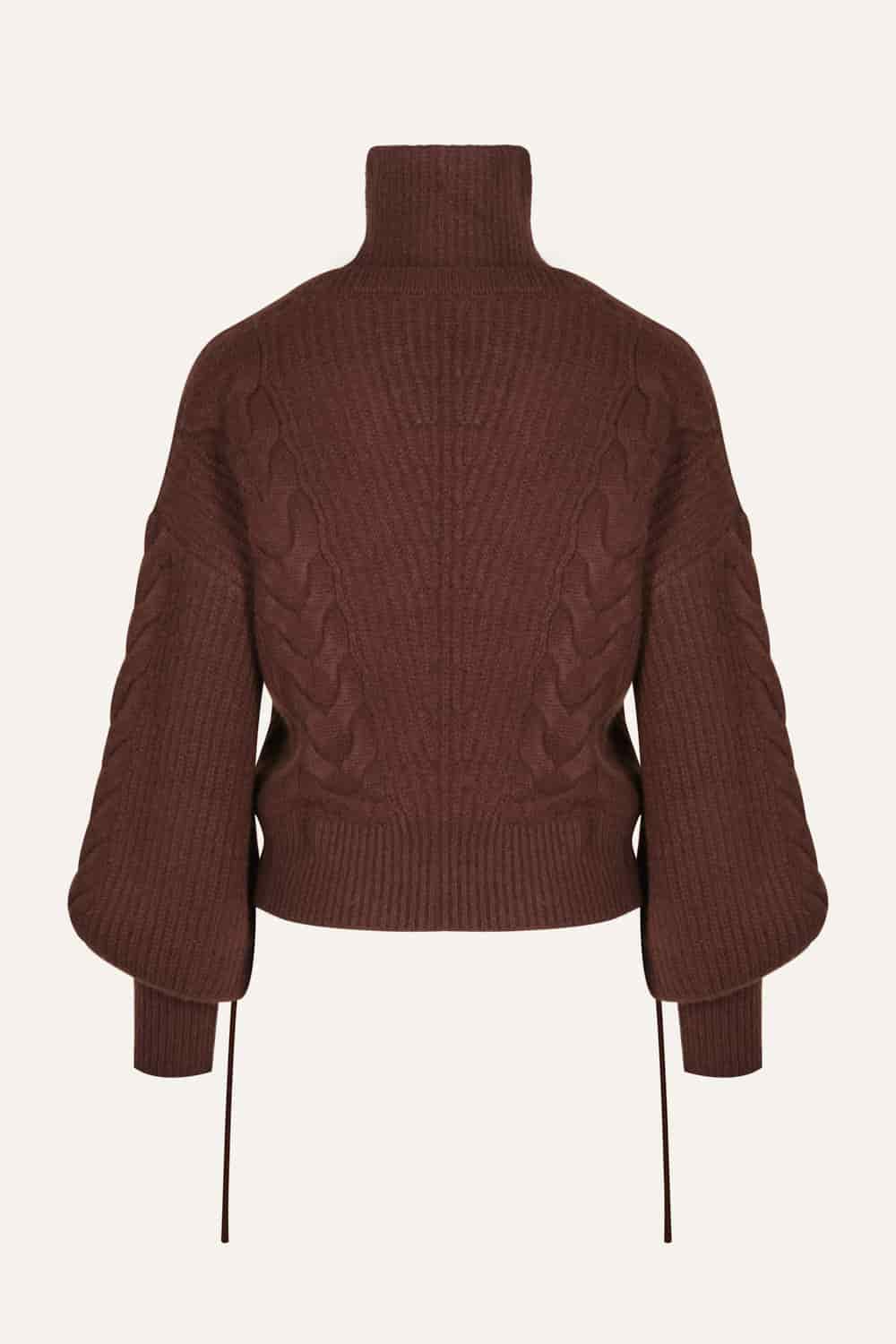 Braided Cable Sweater - miniatura 6