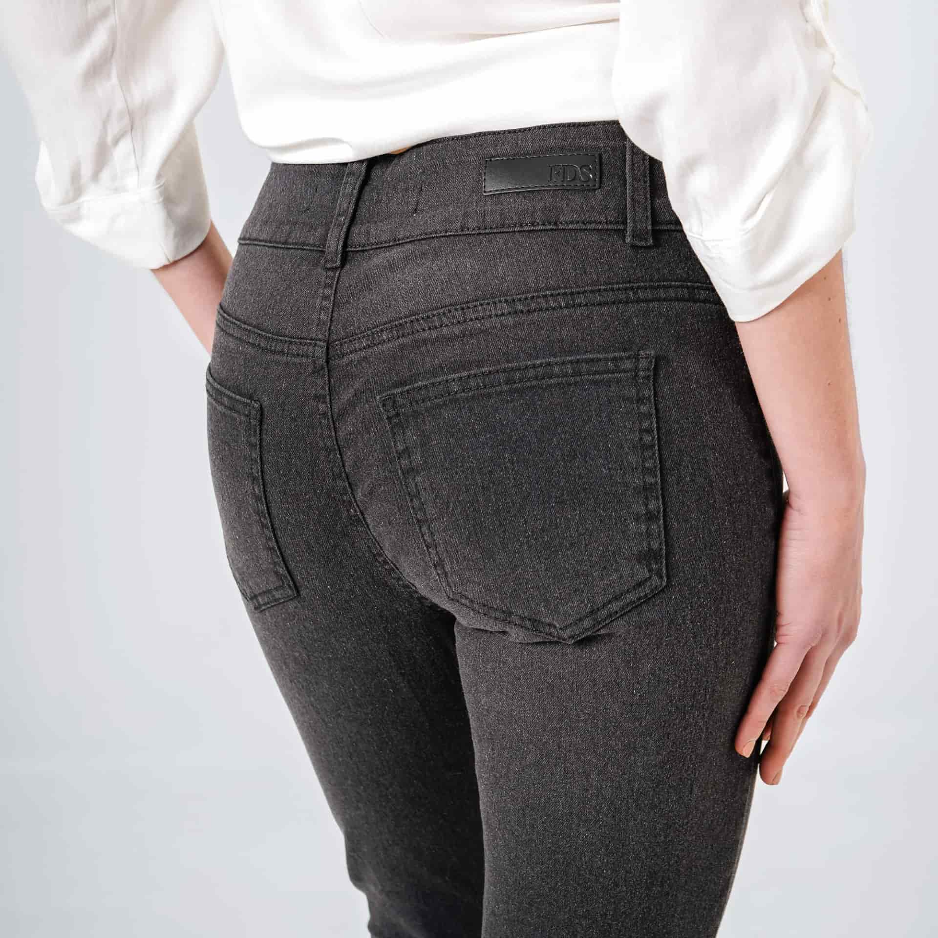 Jean Tiro Medio Bota Skinny - miniatura 3