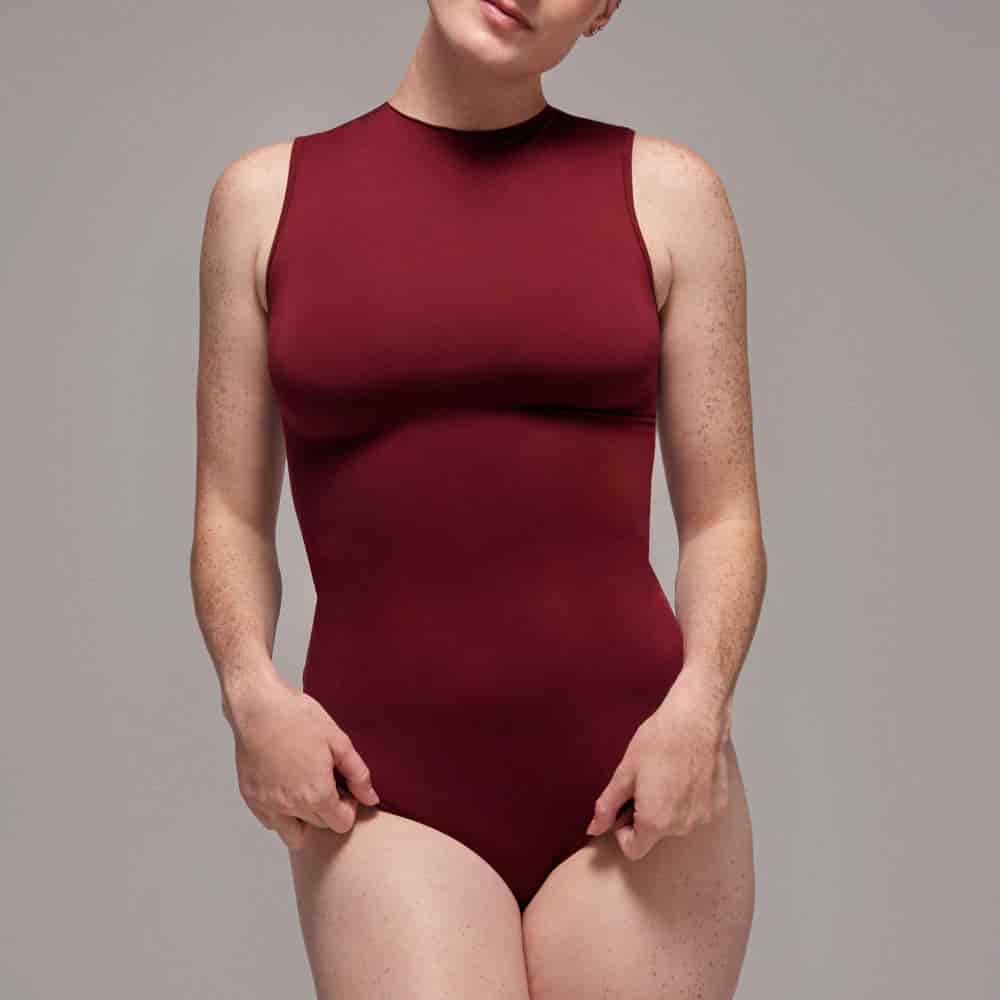 Body Sin Manga Cuello Alto Para Mujer | Lunia - miniatura 2