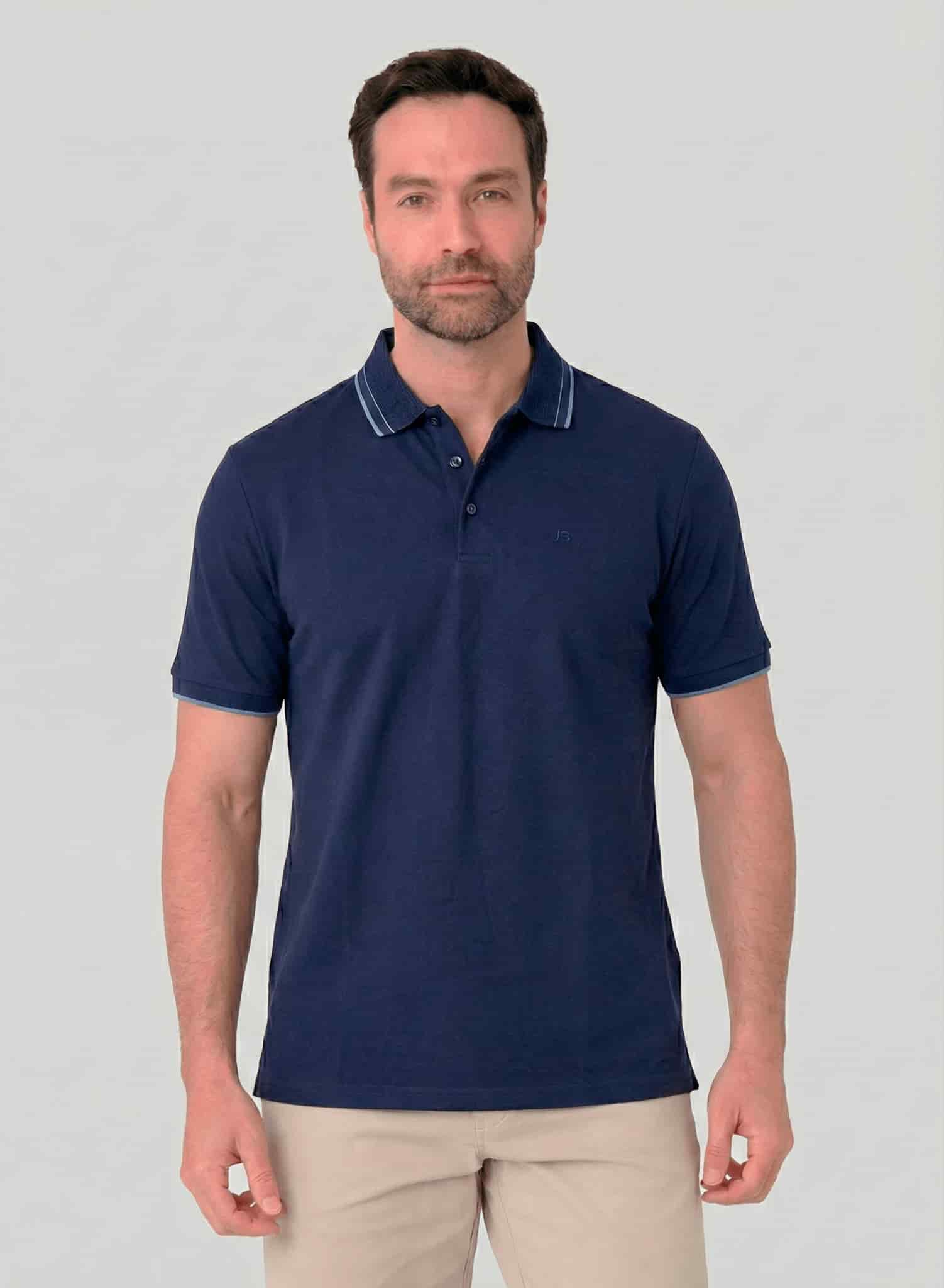 Camiseta polo para hombre Jon Sonen 020325004 - miniatura 5