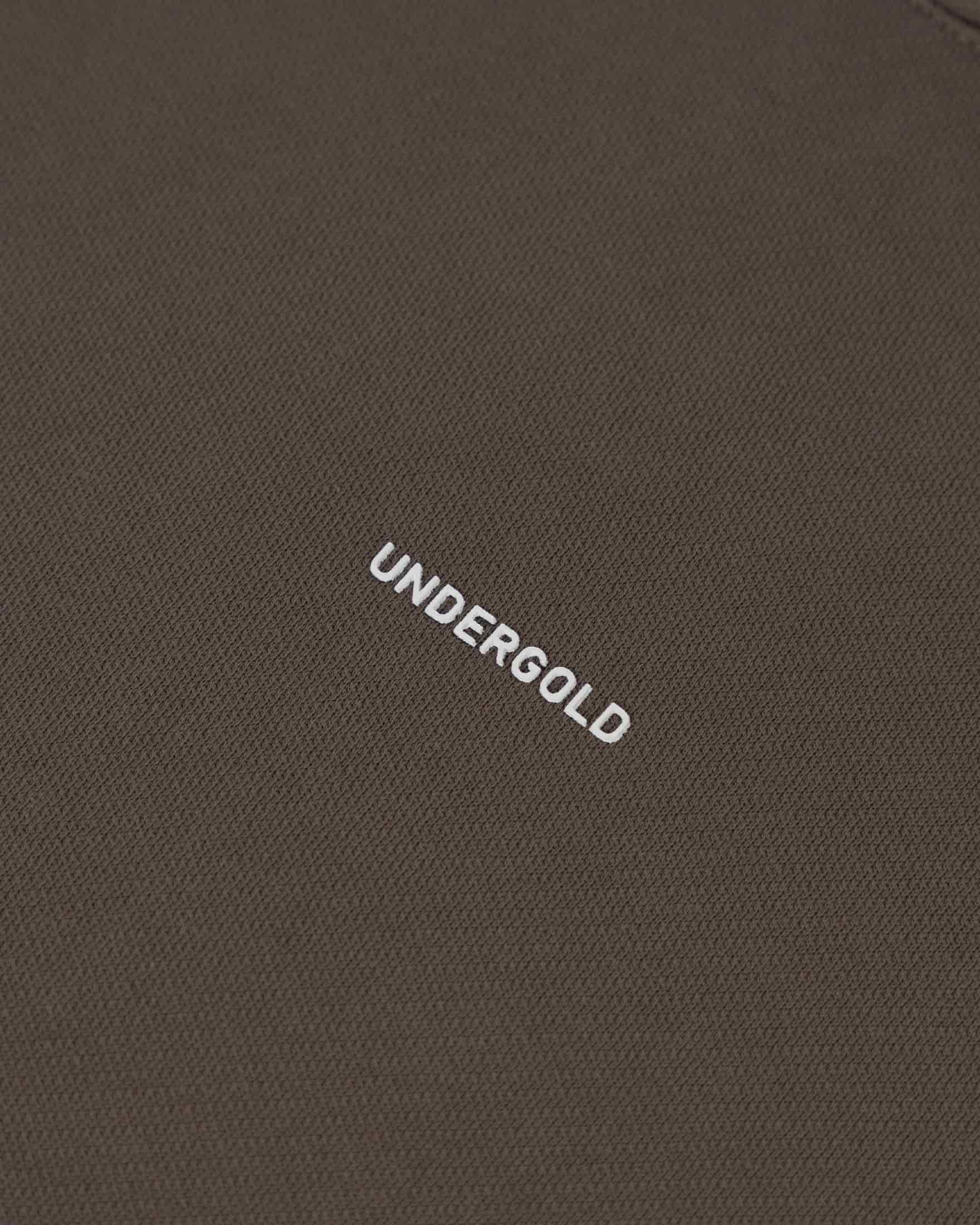 Line Basic Hoodie Brown - miniatura 6