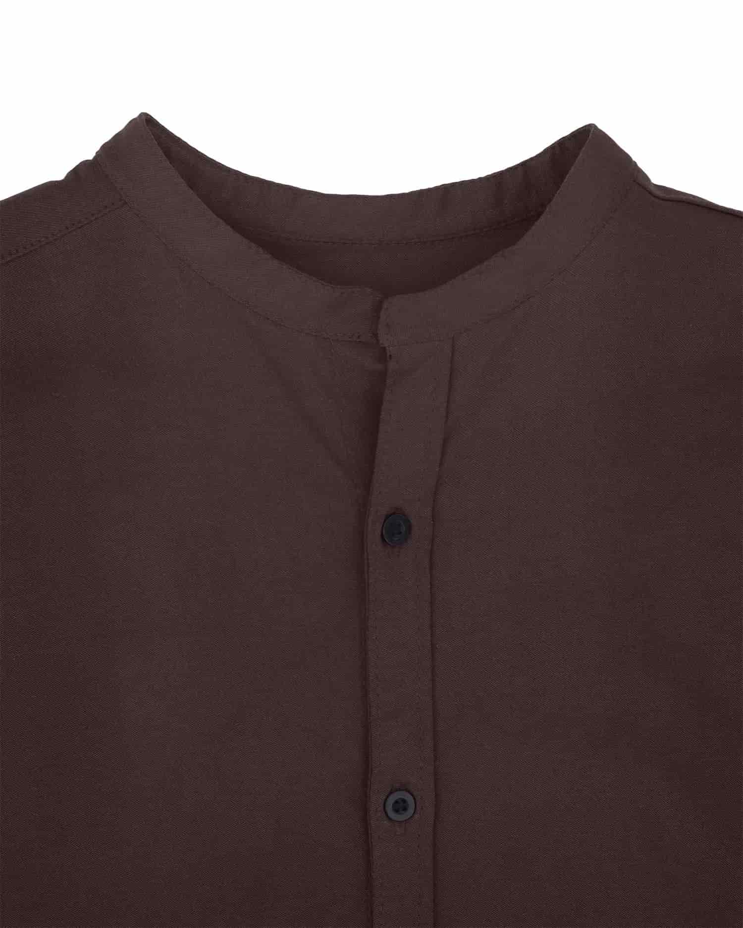 Camisa Oxford Marrón - miniatura 3