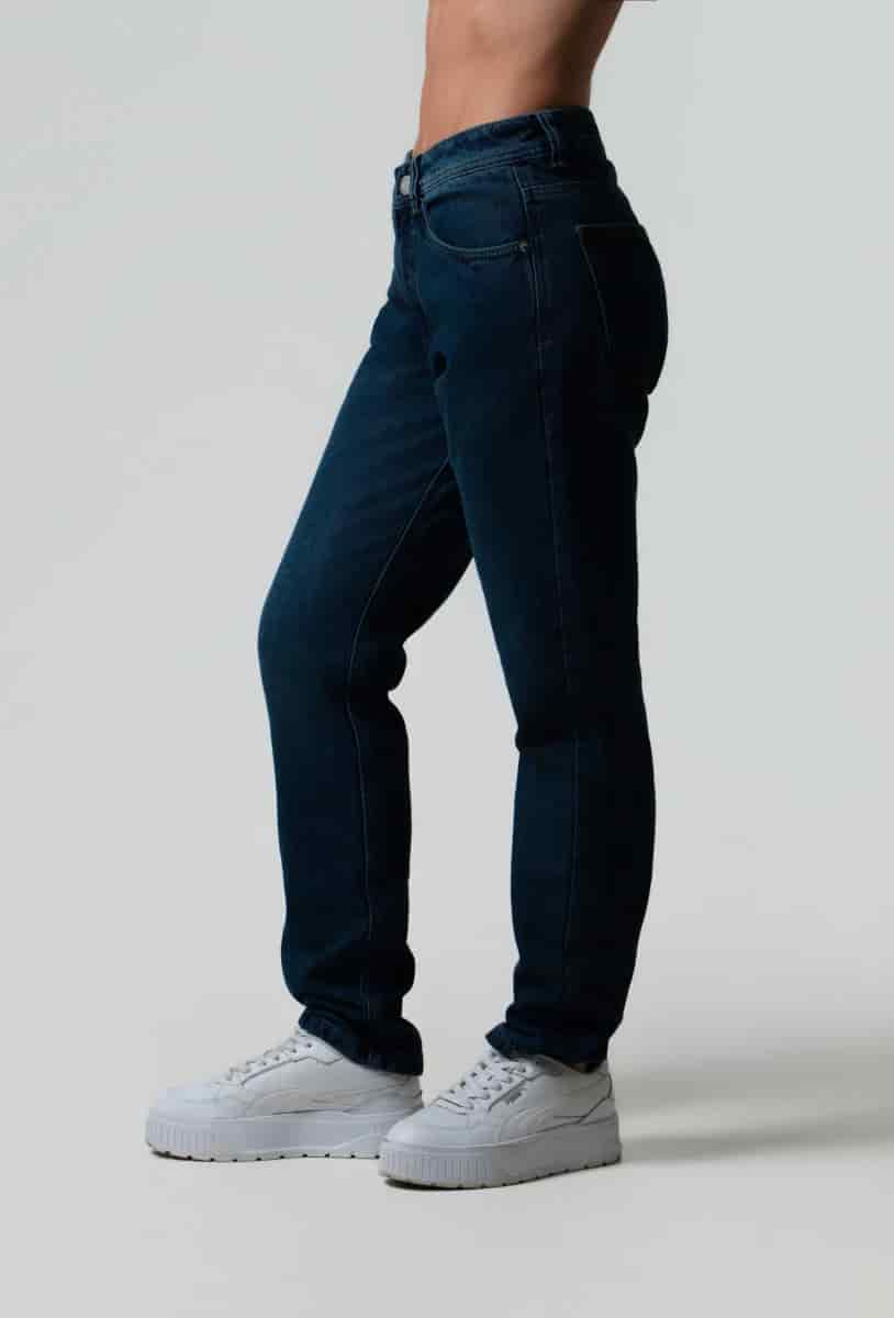 JEAN 5 BOLSILLOS COLOR AZUL OSCURO - miniatura 11