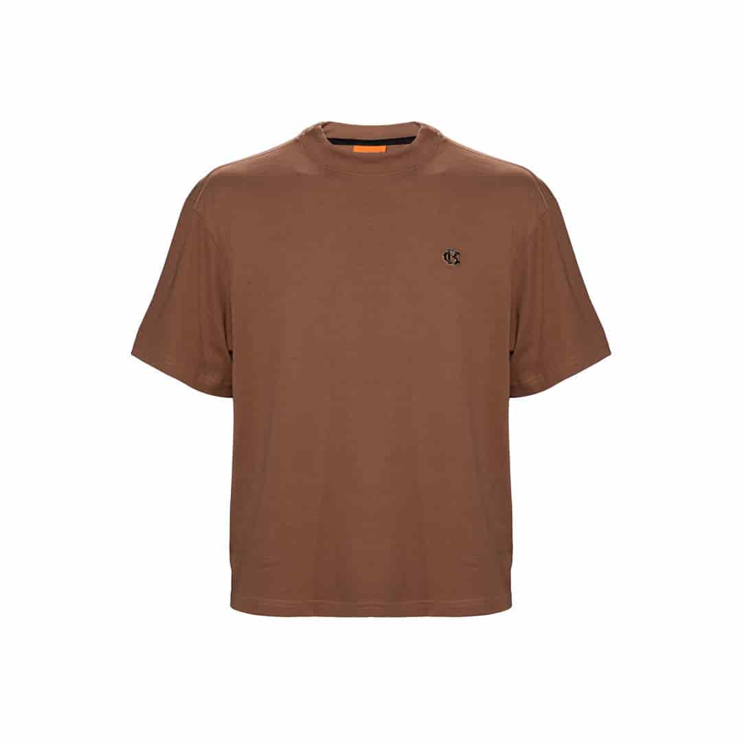 Camiseta Oversize Chocolate | Basics Chrome - miniatura 1