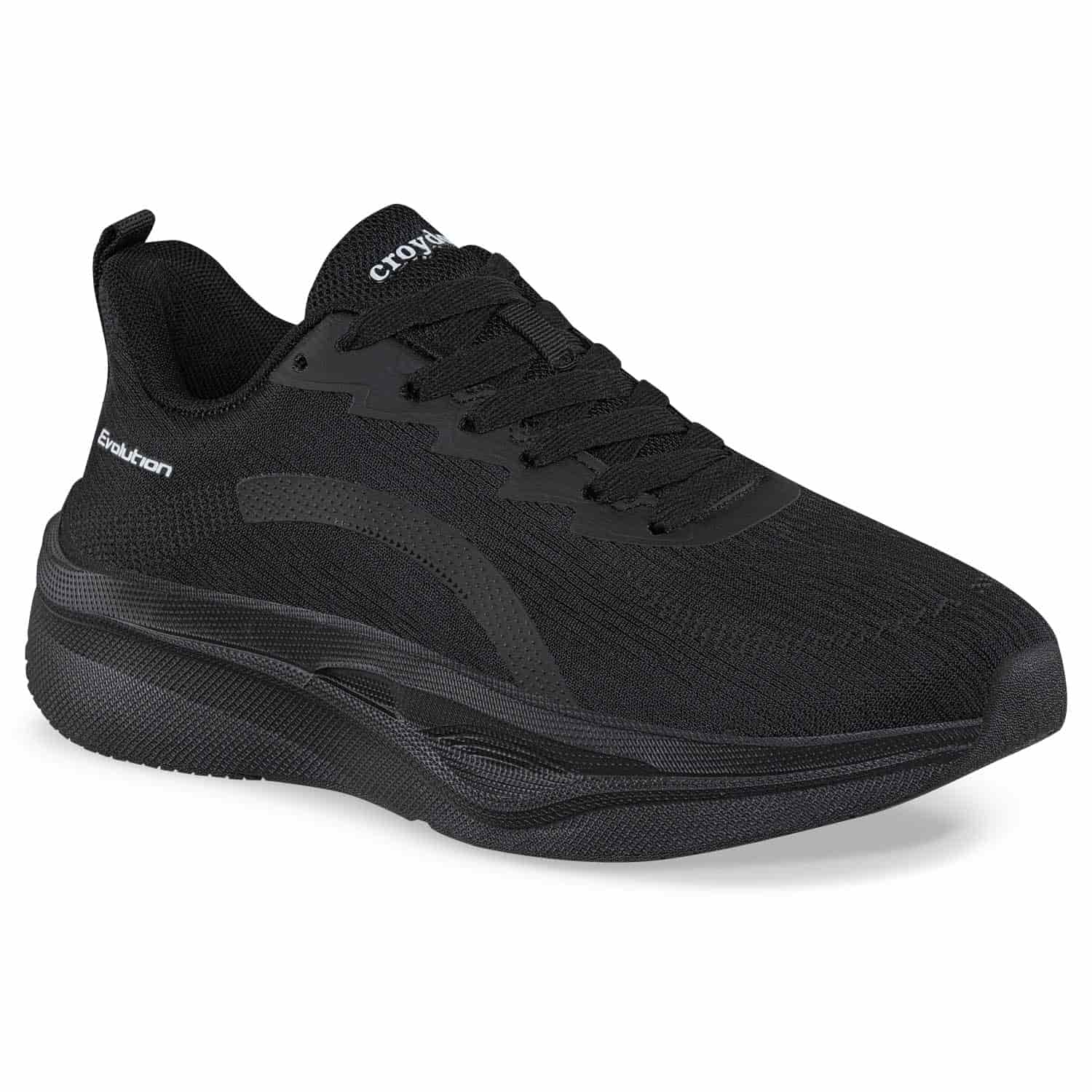 Tenis Running Facod Negro-Negro Croydon Para Mujer - miniatura 1