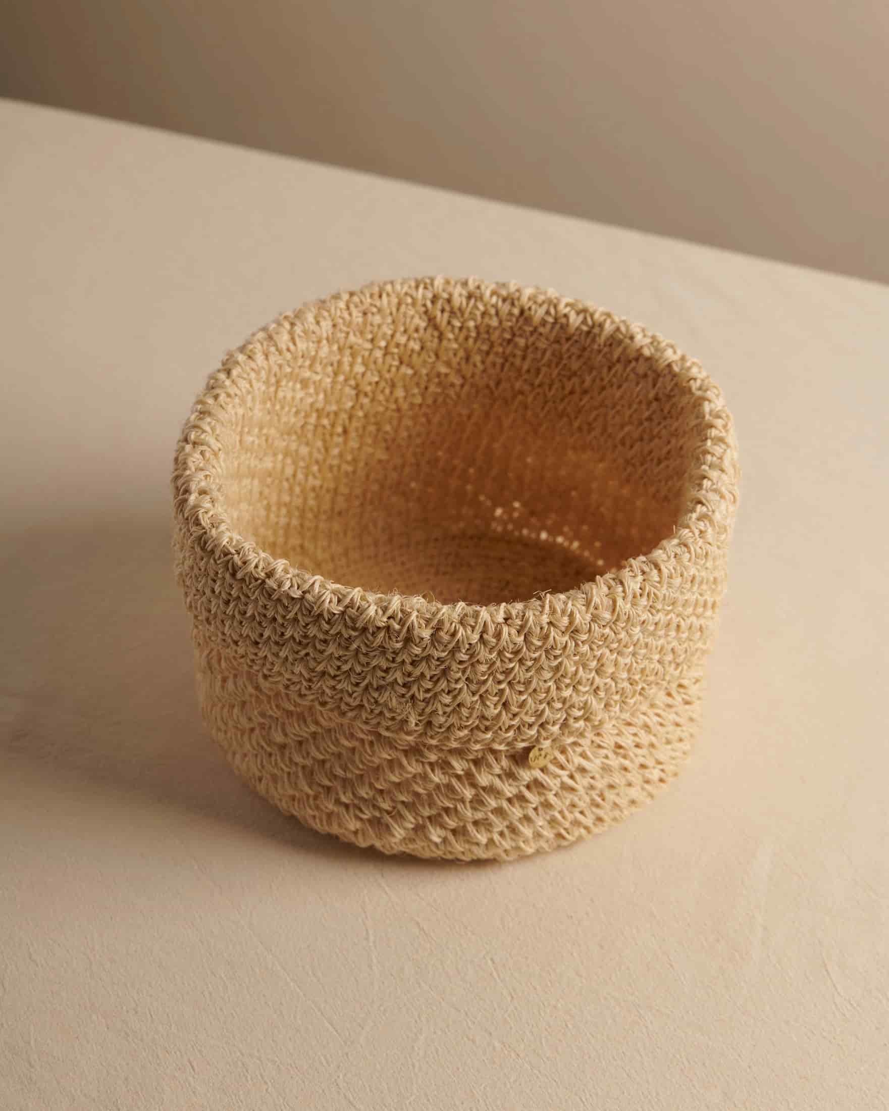 FIQUE MINI BASKET CREMA - miniatura 2