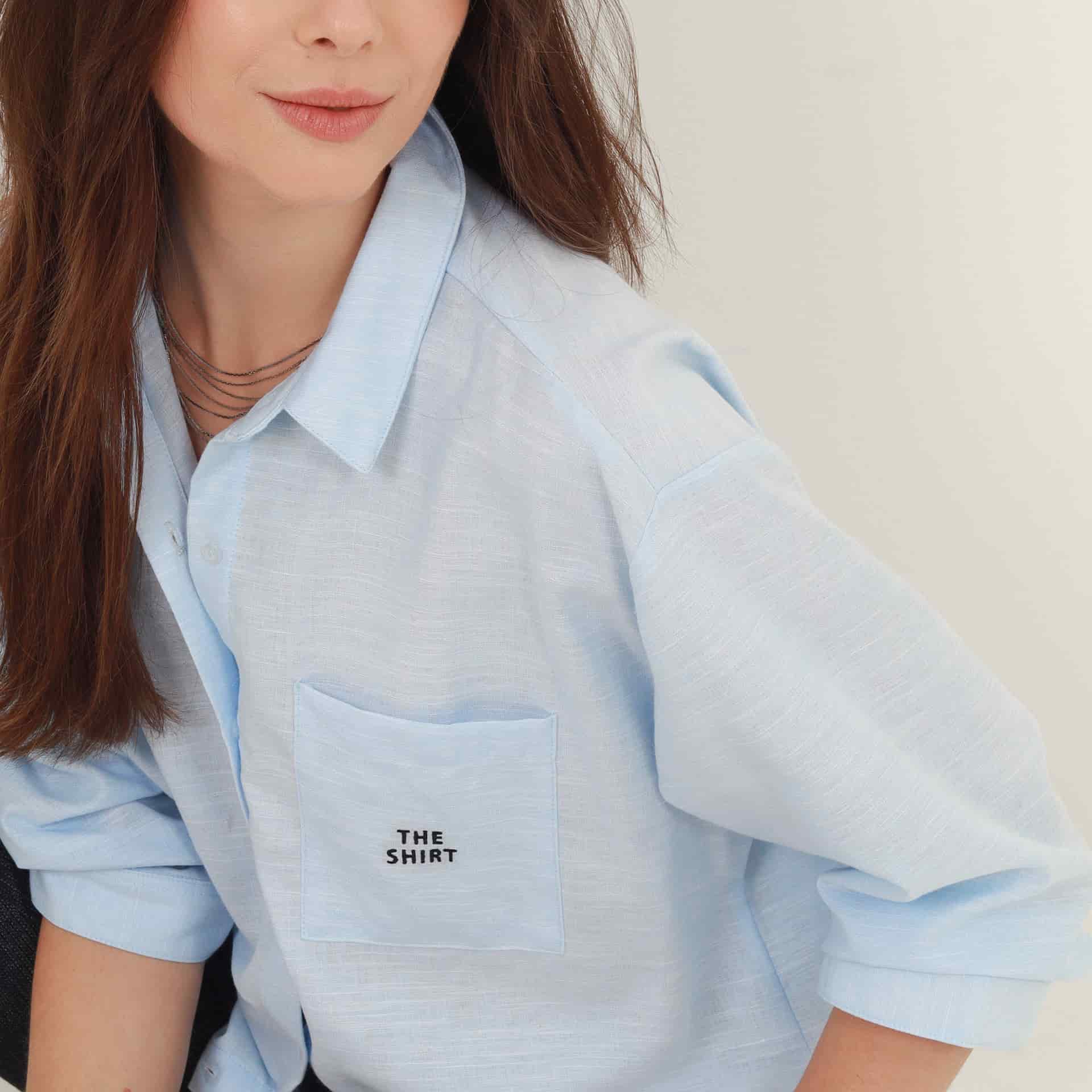 Blusa abierta cuello camisero manga 3/4 con estampado - miniatura 13