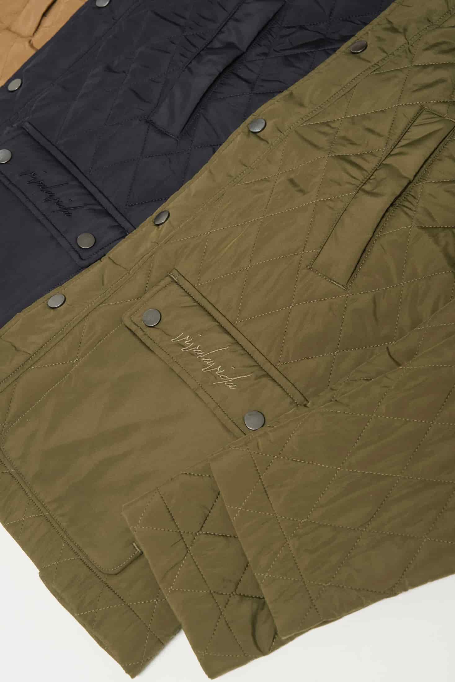 QUILTED JACKET NAVY - miniatura 4