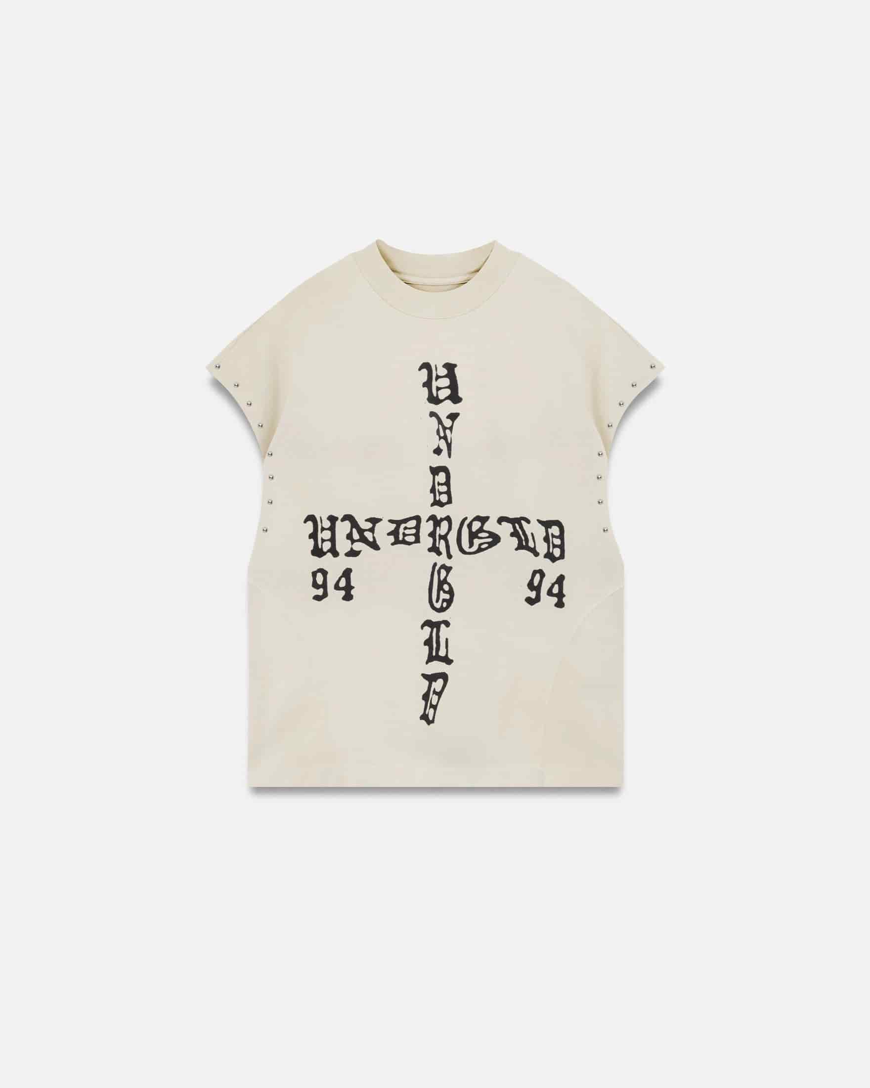 94' UNDRGLD Sleeveless Tshirt White - miniatura 1