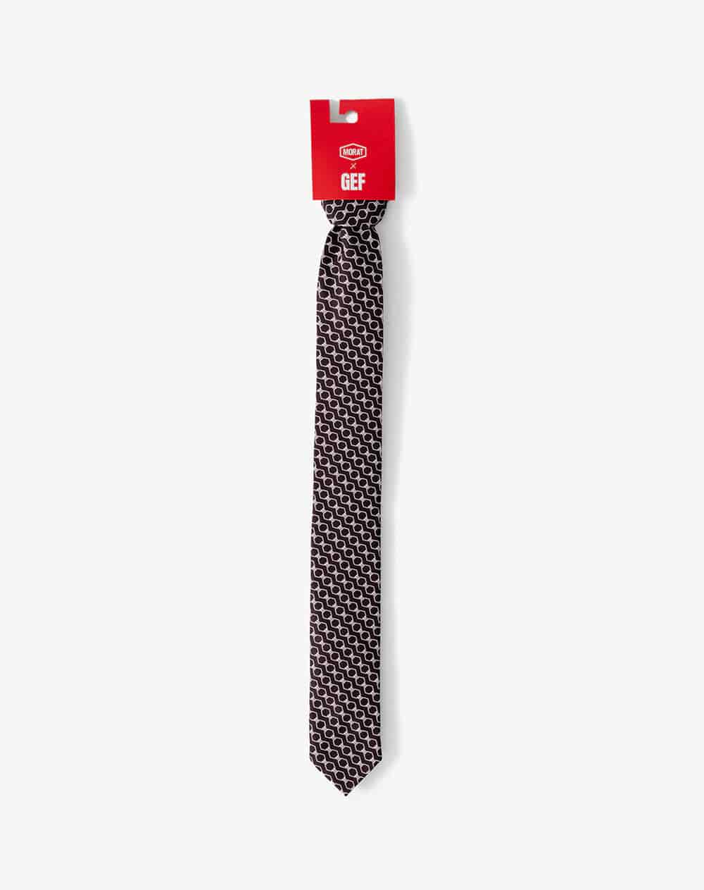 Corbata estampada unisex GEF | MORAT - miniatura 4