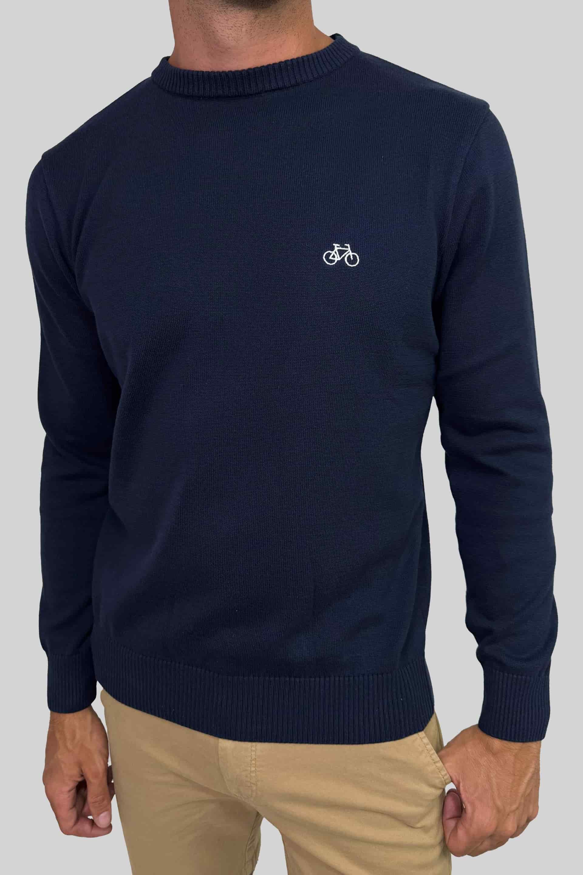 SACO CUELLO REDONDO NAVY - miniatura 1