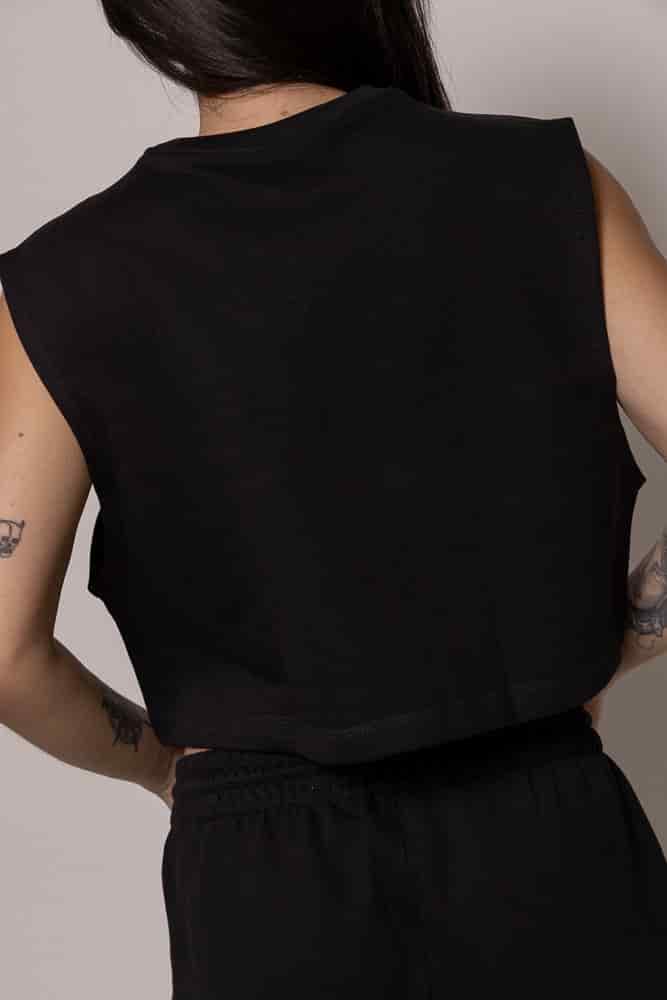Camisilla 8727 Sgo Dama-Negra - miniatura 5