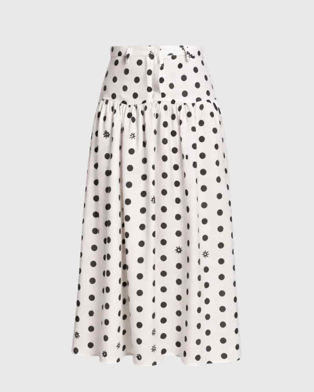 DOTTIE MAXI SKIRT - miniatura 1
