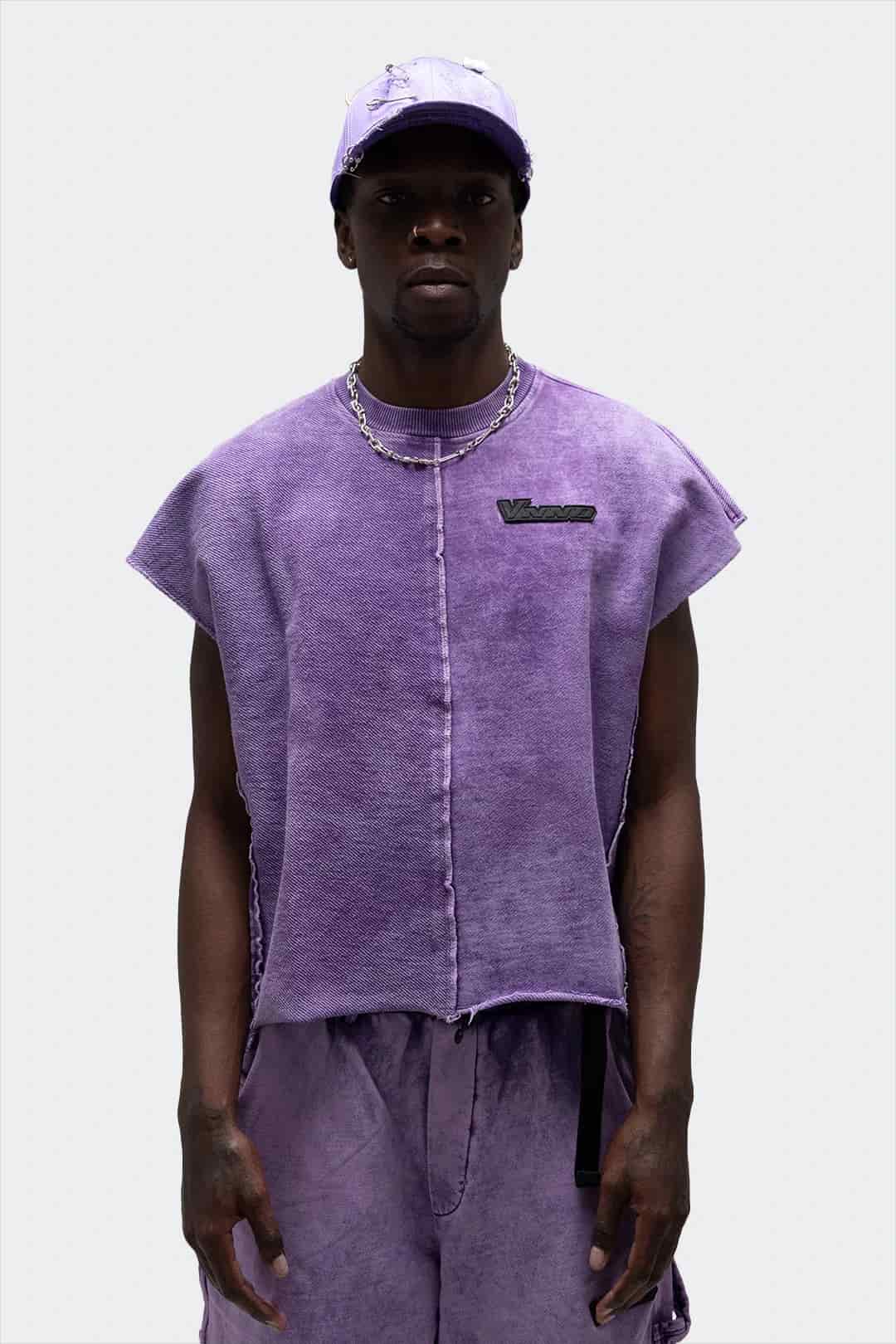 VENENO TANK TOP PURPLE WASH - miniatura 1