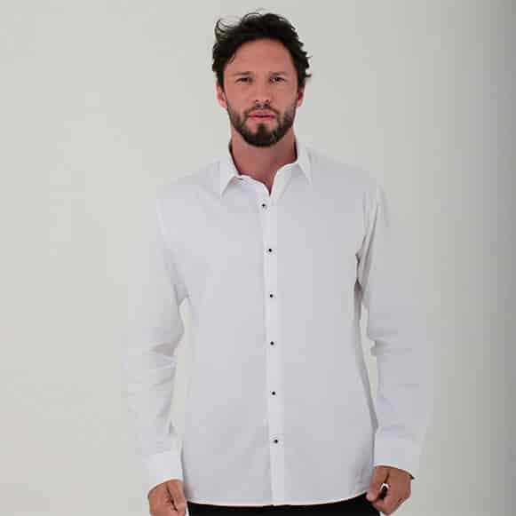 CAMISA ML 100% ALGODON HOMBRE - miniatura 1