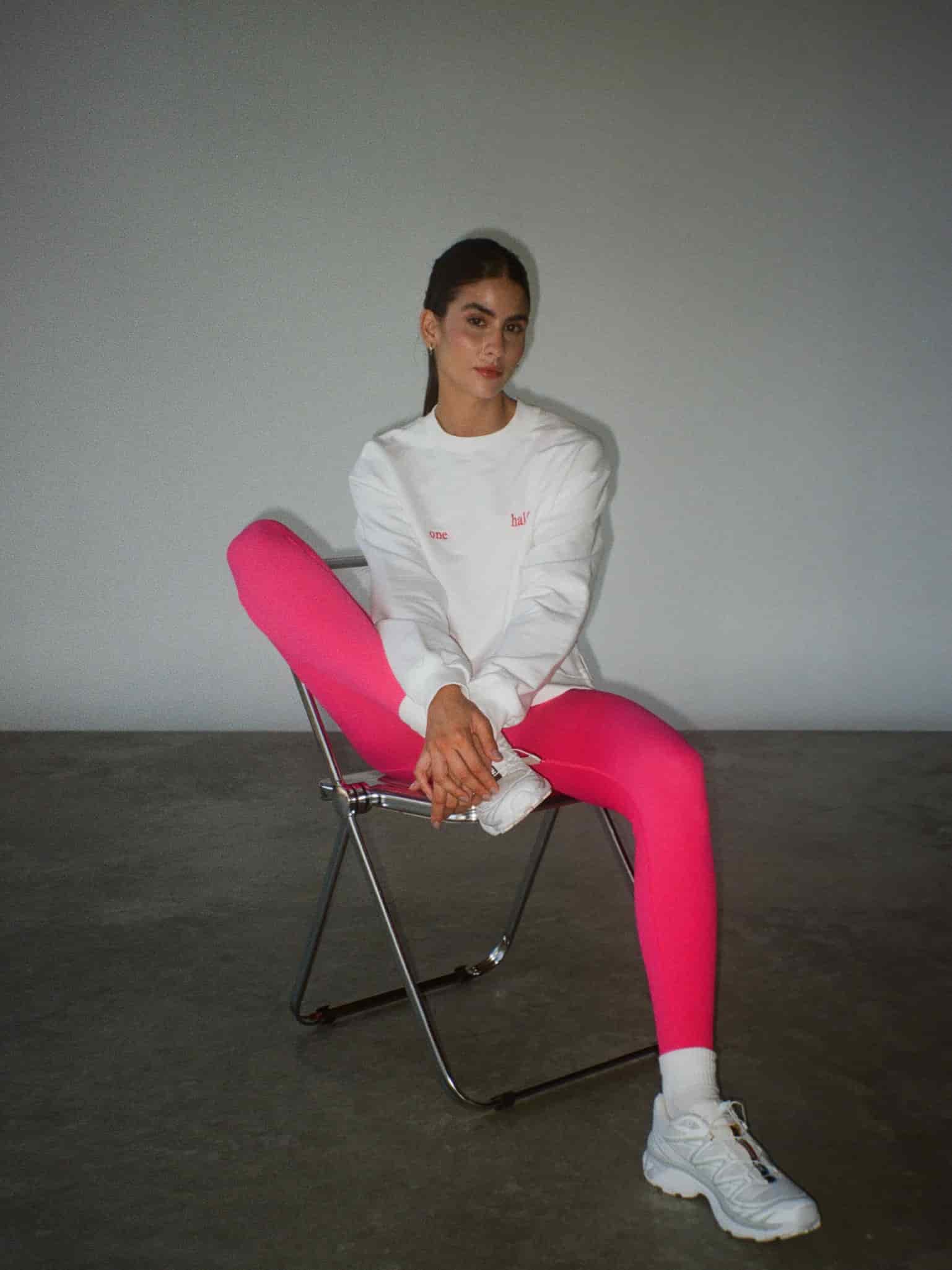 BLAZE SEAMLESS LEGGINGS - FUCSIA - miniatura 12