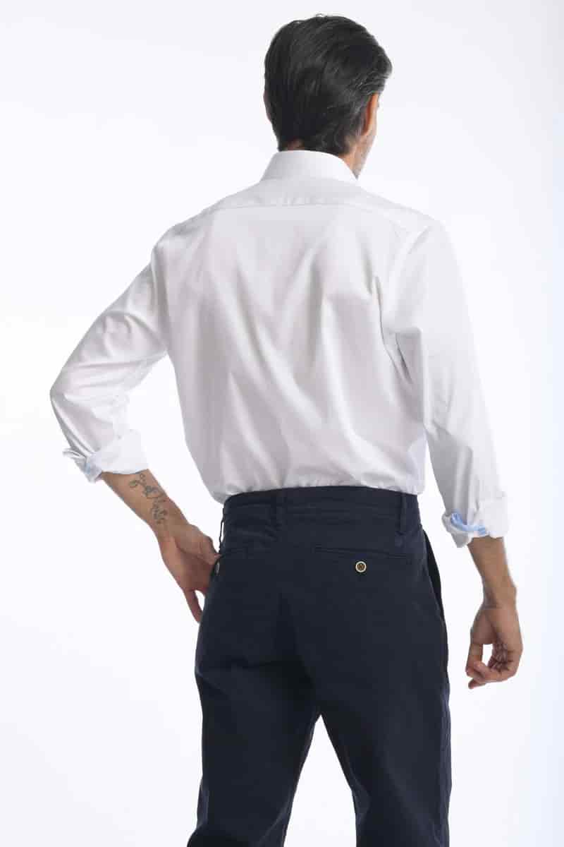 Camisa Genova Blanco - miniatura 4