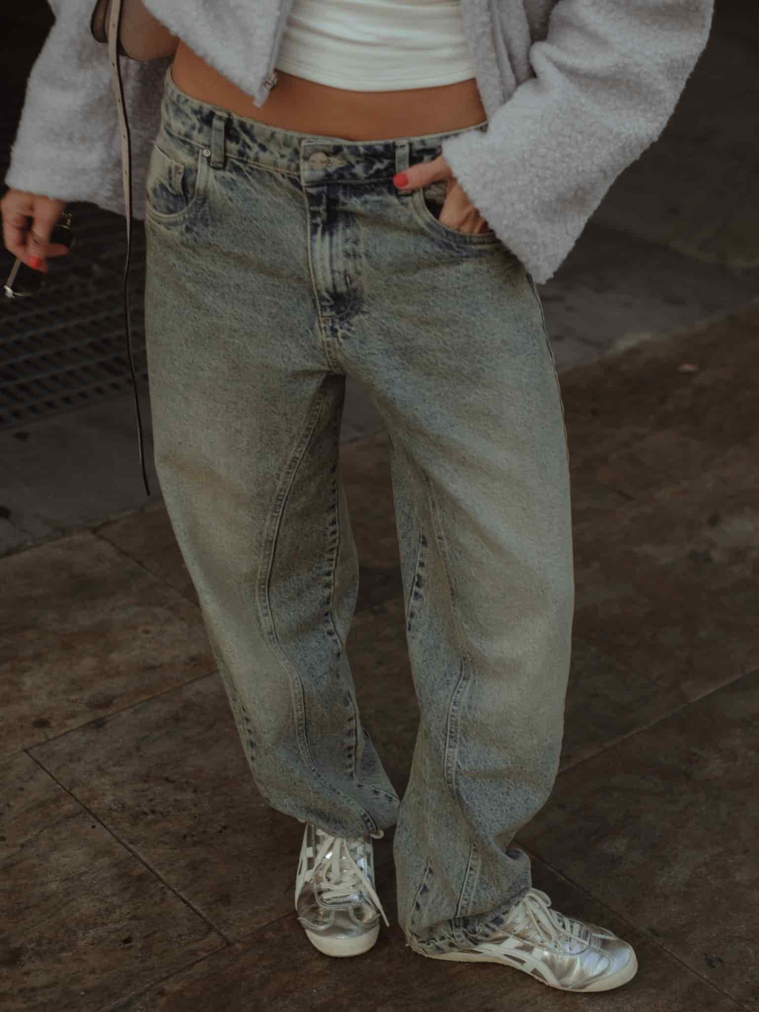LONG BARREL JEAN - SUNBLEACHED - miniatura 12