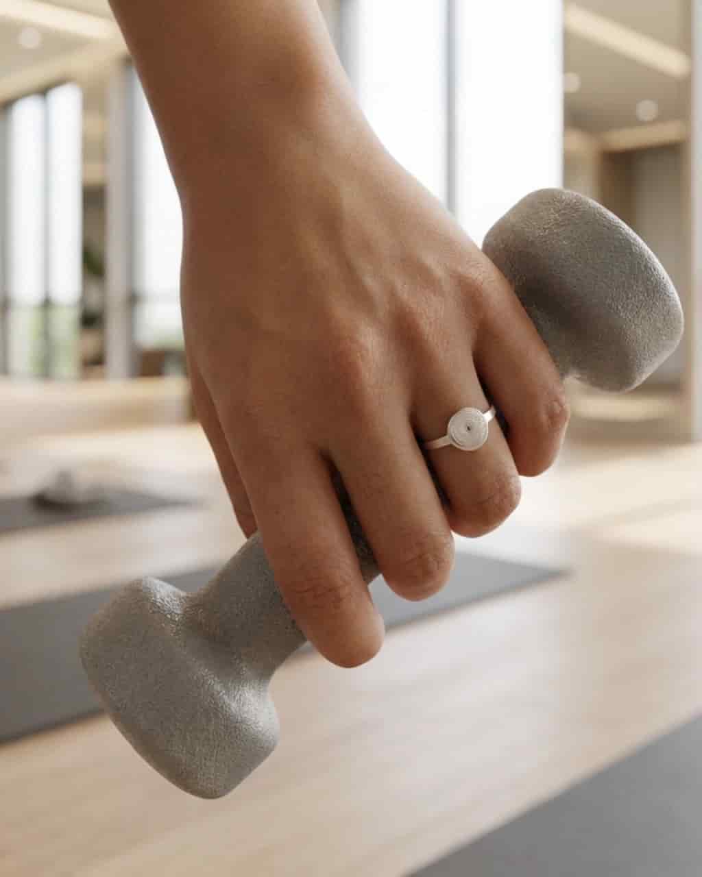 Anillo circulo en plata filigrana - miniatura 1