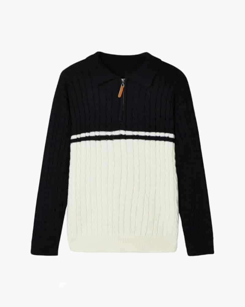 100% Premium Wool Zip Up - miniatura 3