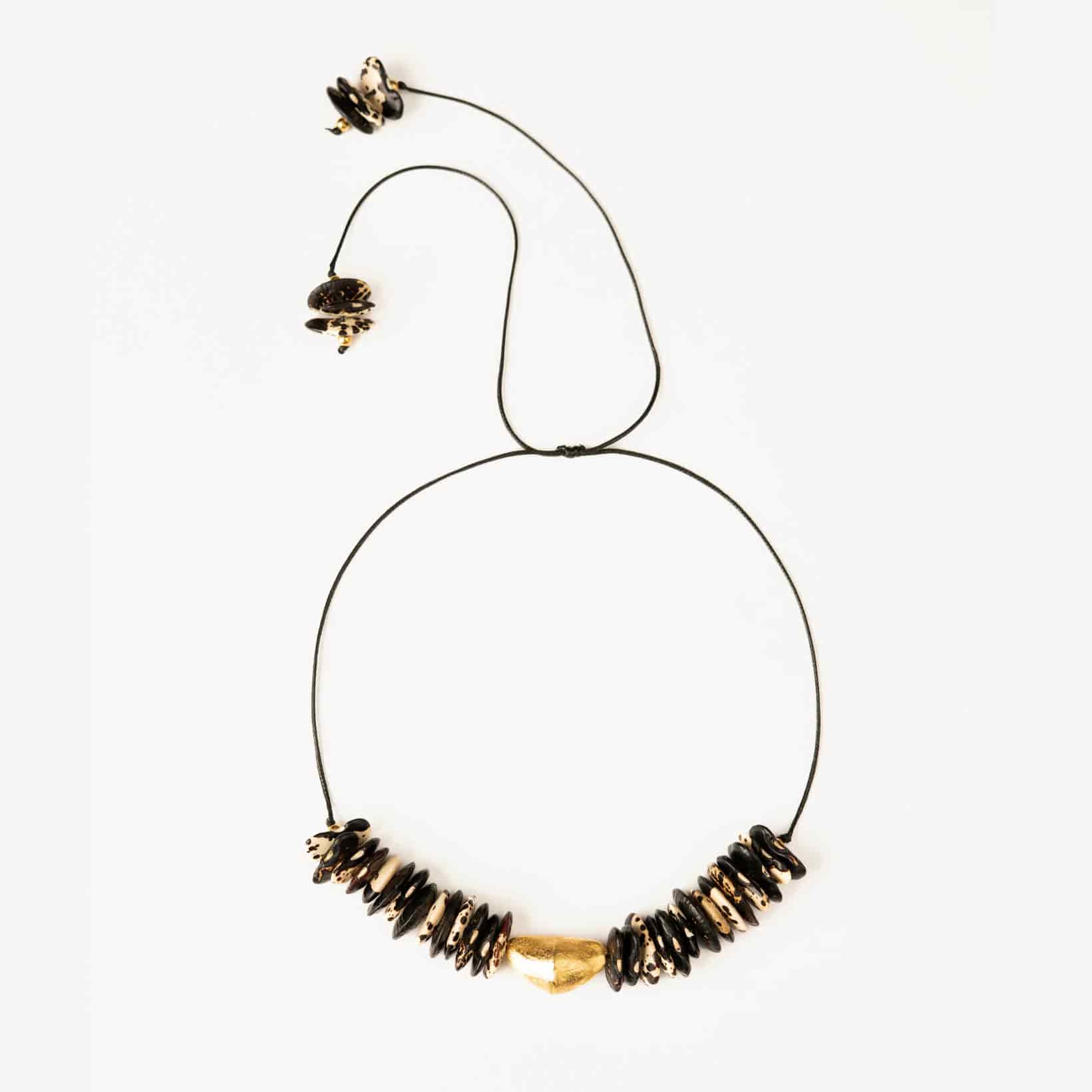 Collar Fruto Fríjol Dálmata - miniatura 2