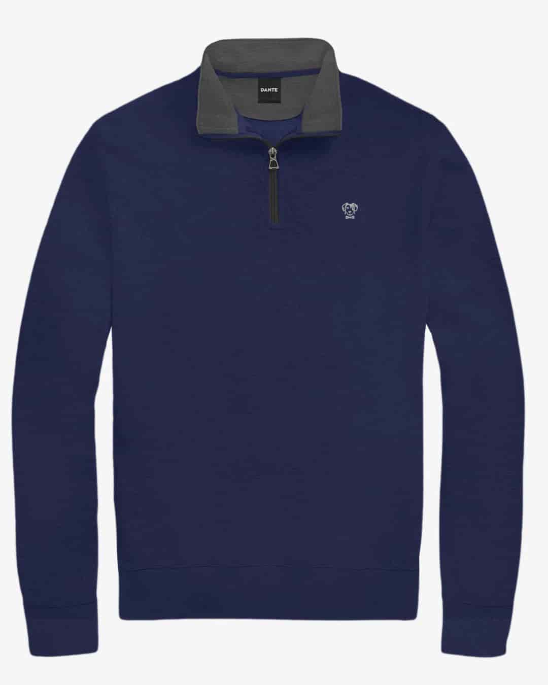 Halfzip Viana Antimanchas Azul Navy - miniatura 4