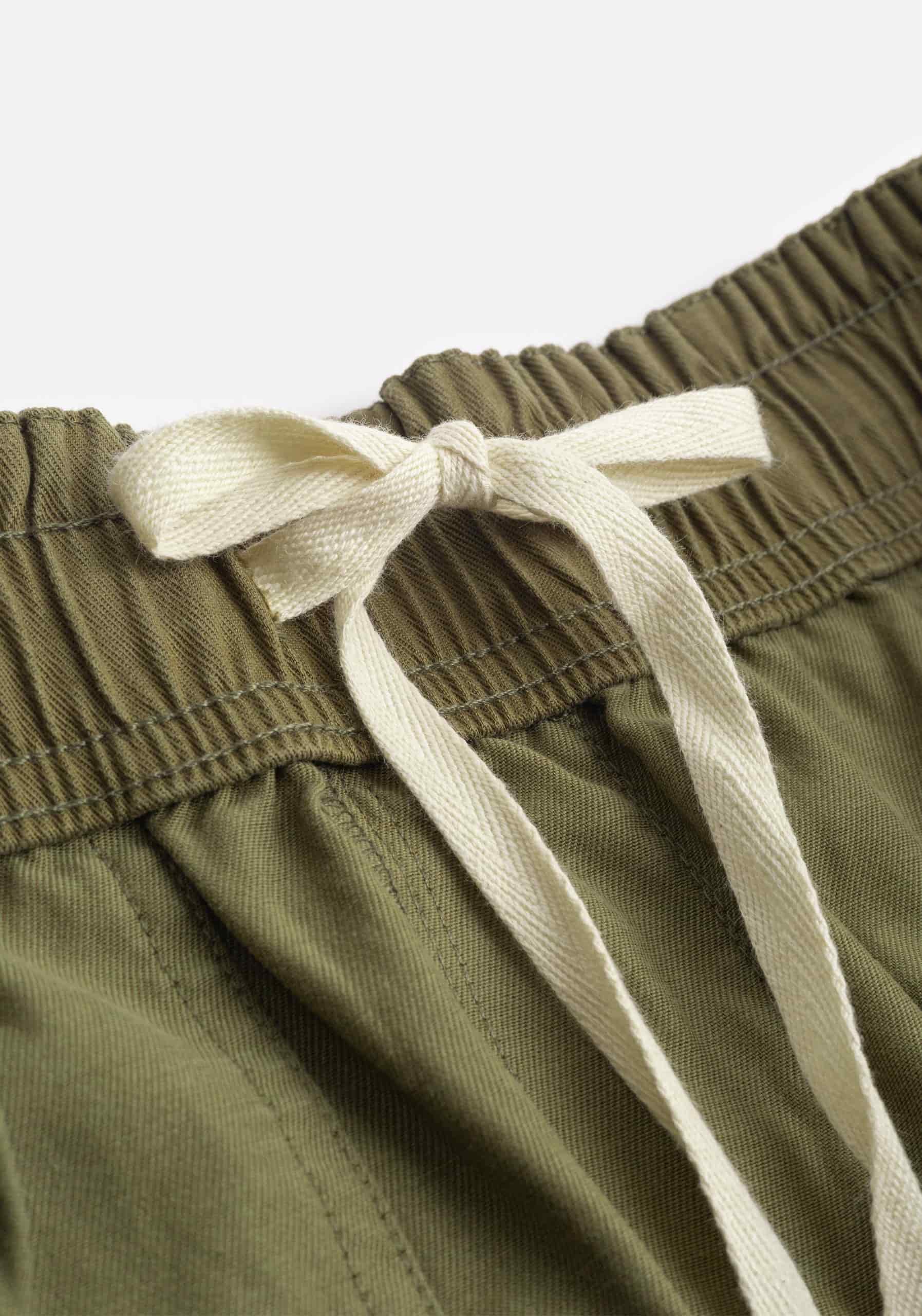 Pantalon H Hopkins Jogger Tencel Verde Olive - miniatura 4