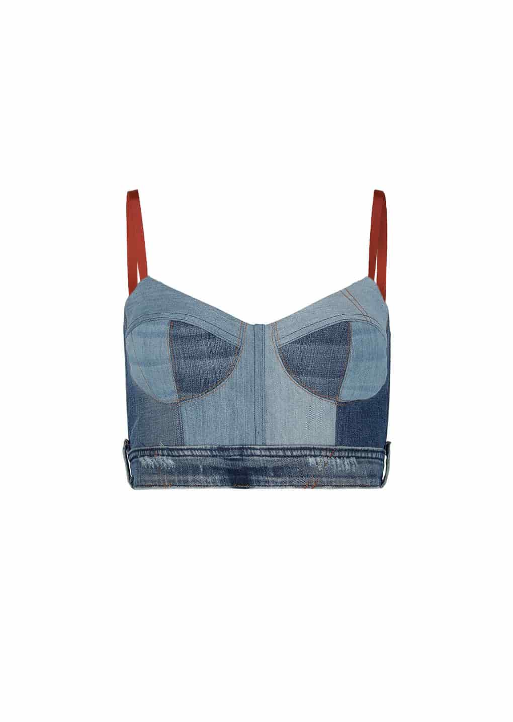Upcycled Bustier - miniatura 1