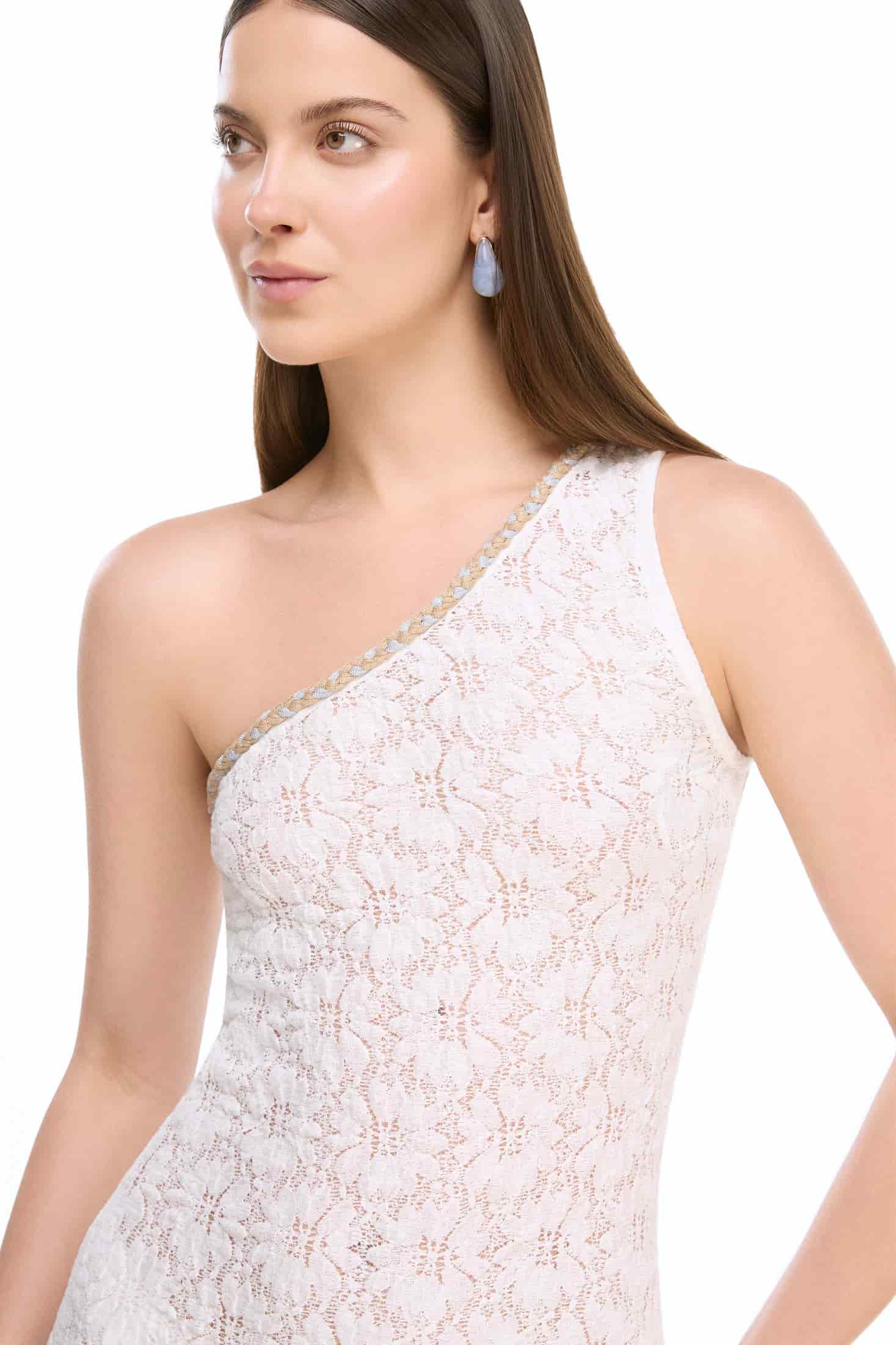 KOA MAXI DRESS WHITE - miniatura 2