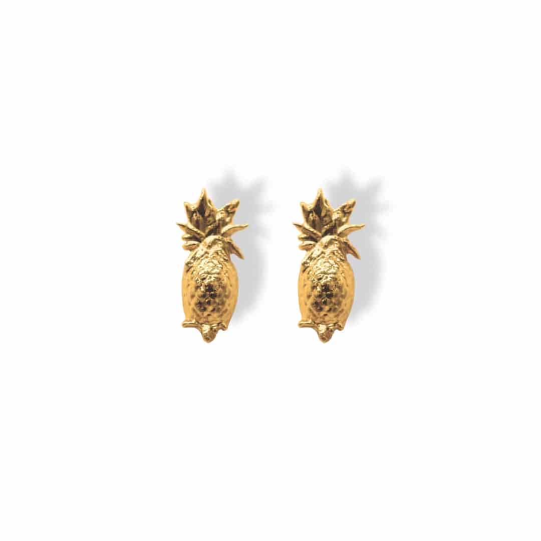 Aretes de piña - miniatura 2