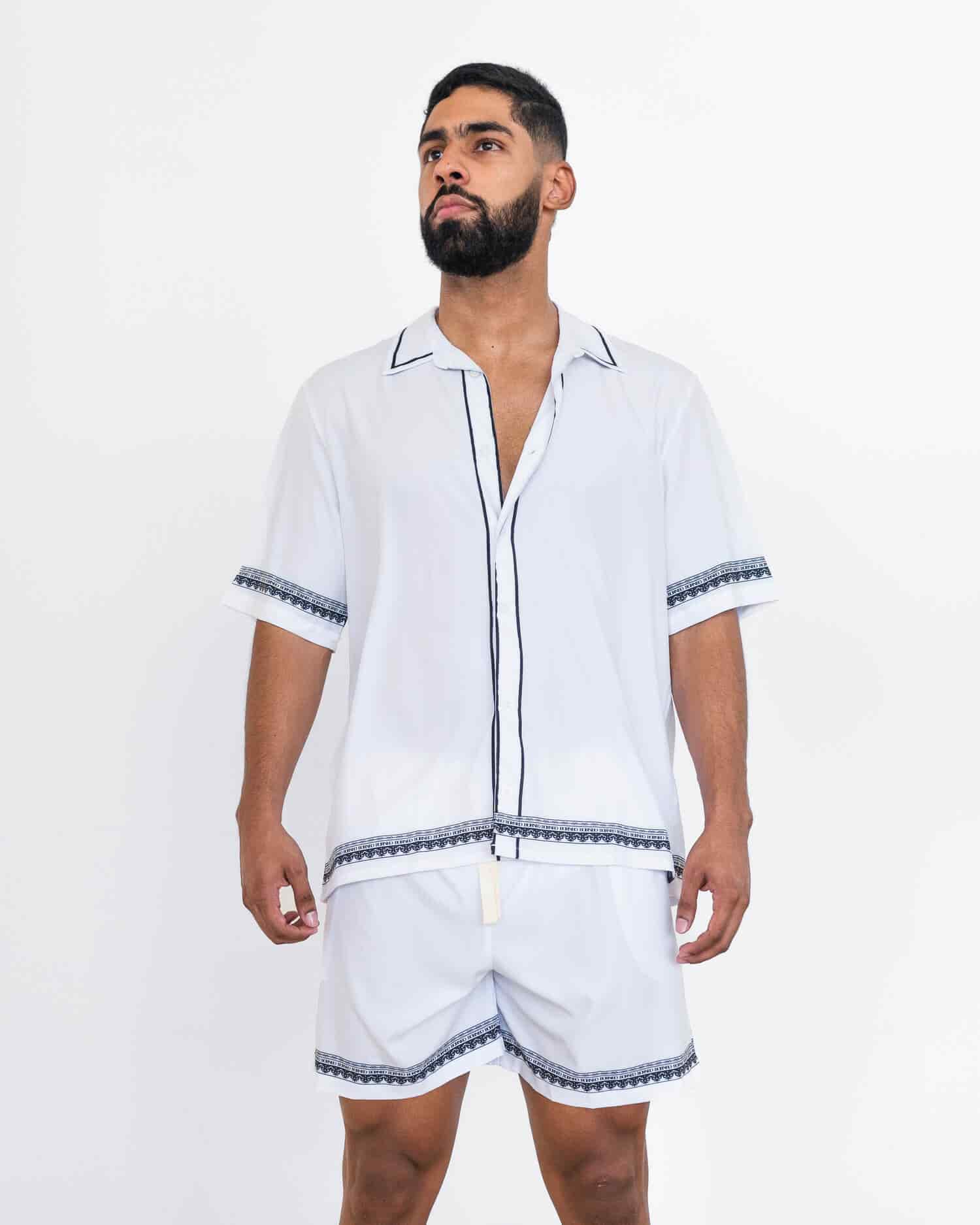 Camisa Seda Borneo - miniatura 1