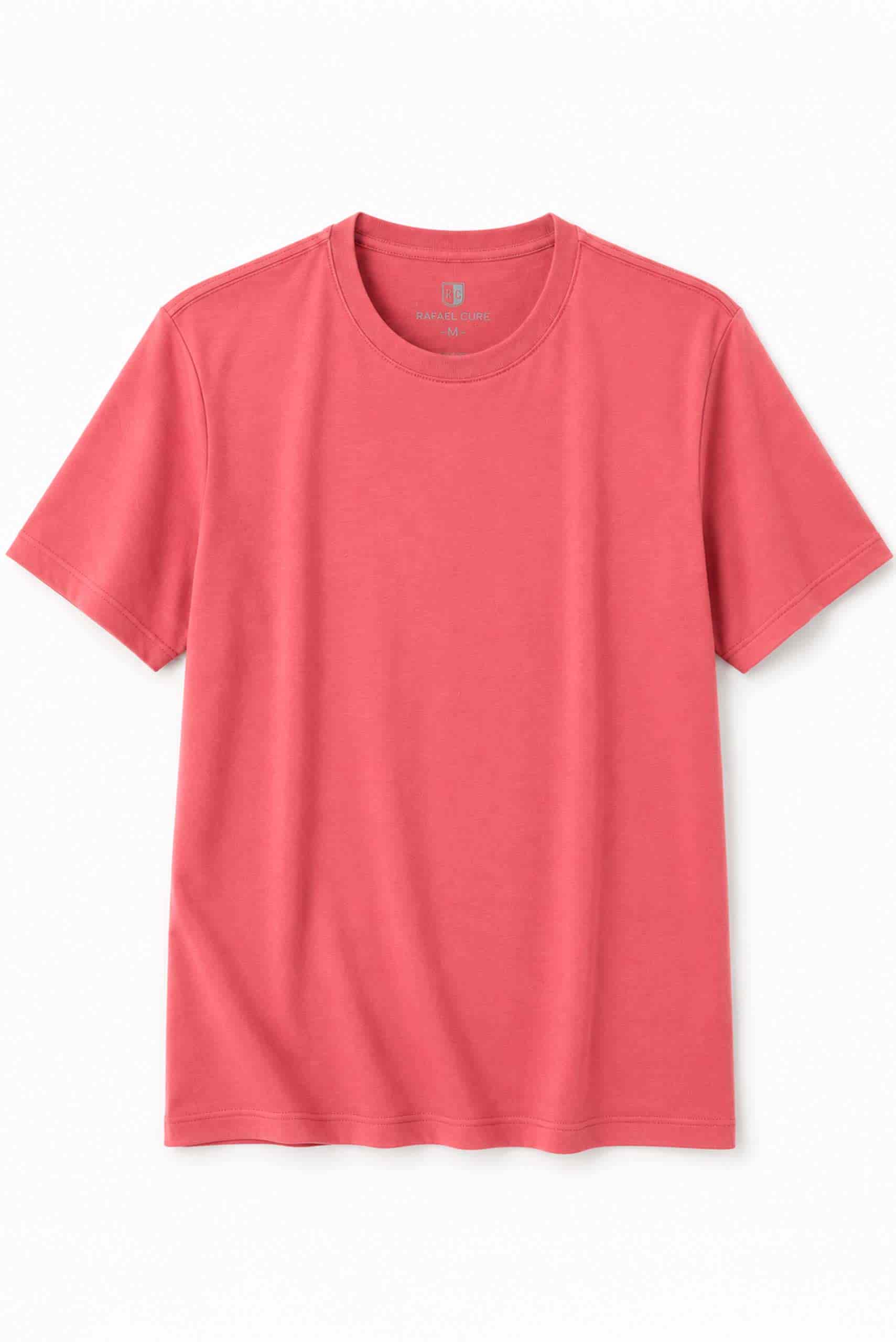 Camiseta 100% Algodón Pima Coral - miniatura 6