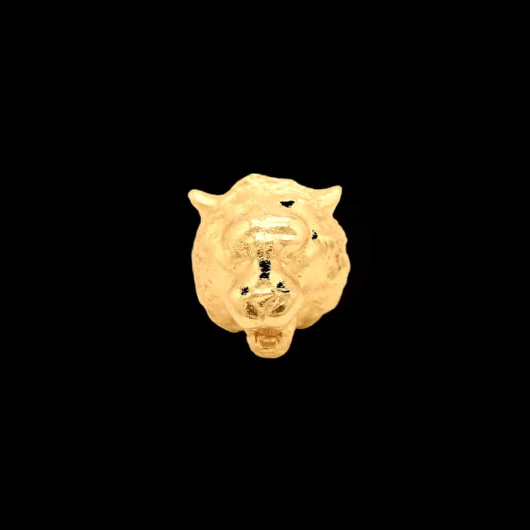 Pin cabeza de tigre - miniatura 1