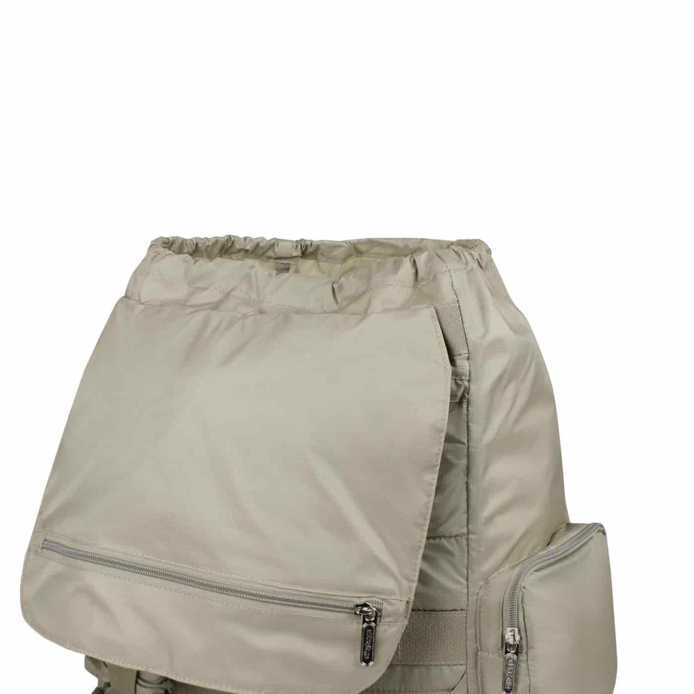 Morral Mochilero Pequeno Citybags Beige - miniatura 8