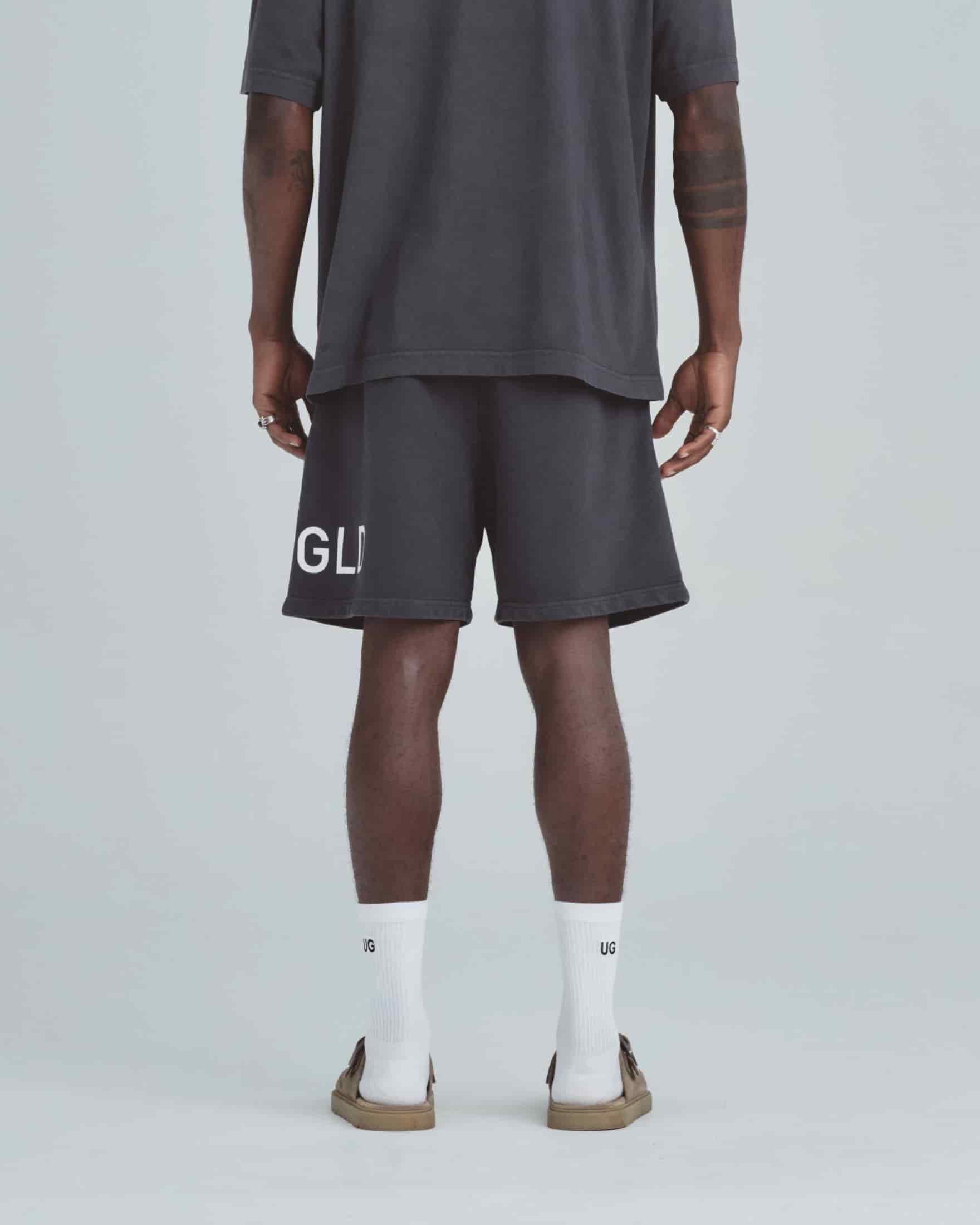 Line Basic Biased Shorts Dark Gray - miniatura 7